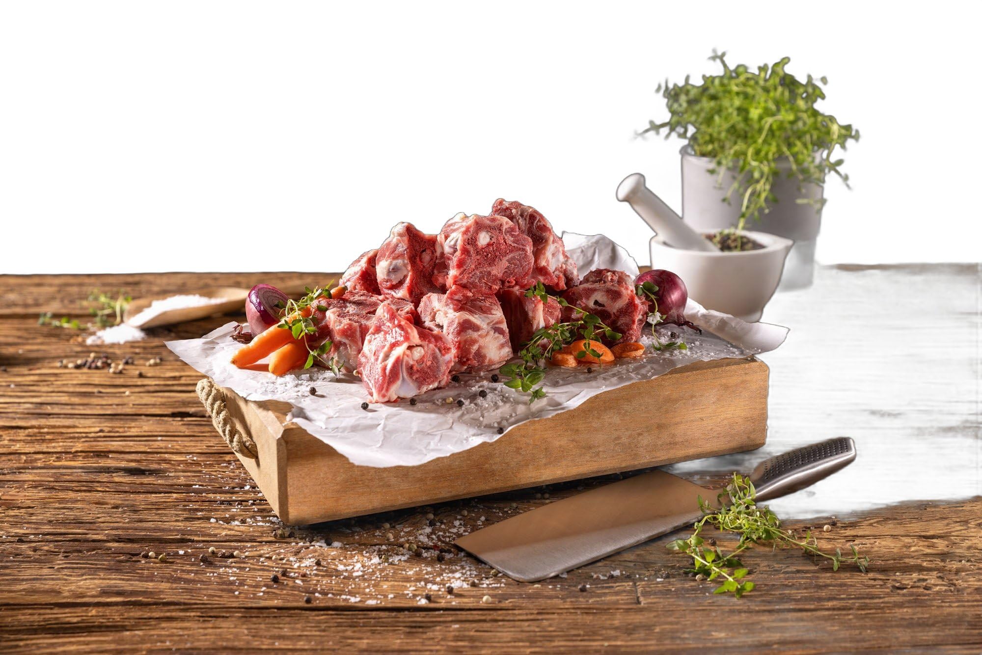 Lammknochen – Aromatische Basis für Fonds, Brühen & Saucen 1000 Gramm