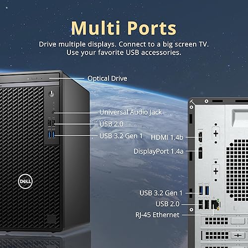 Miniatura 7 de Dell Inspiron 3020 Desktop - Intel Core i7-13700, SSD de 1 TB + disco duro de 1 TB, RAM DDR4 de 16 GB, DVD RW, gráficos Intel UHD 770, Windows 11
