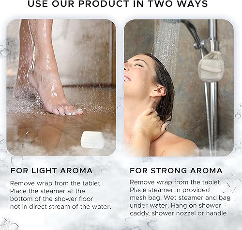 Miniatura 6 de 12 vaporizadores de ducha XL PURITY (Bombs) Aromaterapia de cuidado personal de verbena de limón, coco y lima del 7 chakra, percepción y claridad