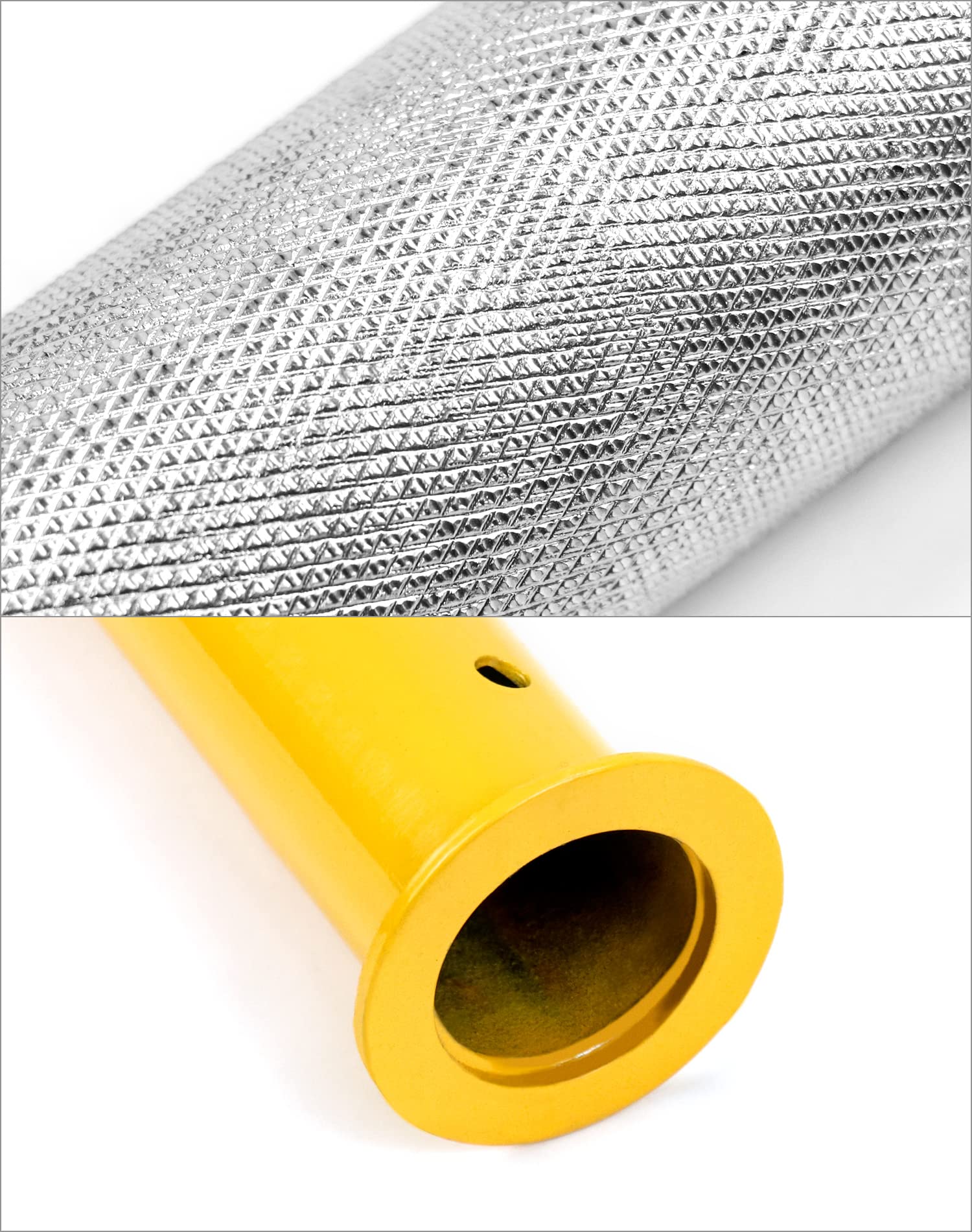 QWORK® Leviers à Pneus Super Longue - 195 cm - Démonte Pneu Robuste en Acier Dur - Économisez du Travail et du Temps