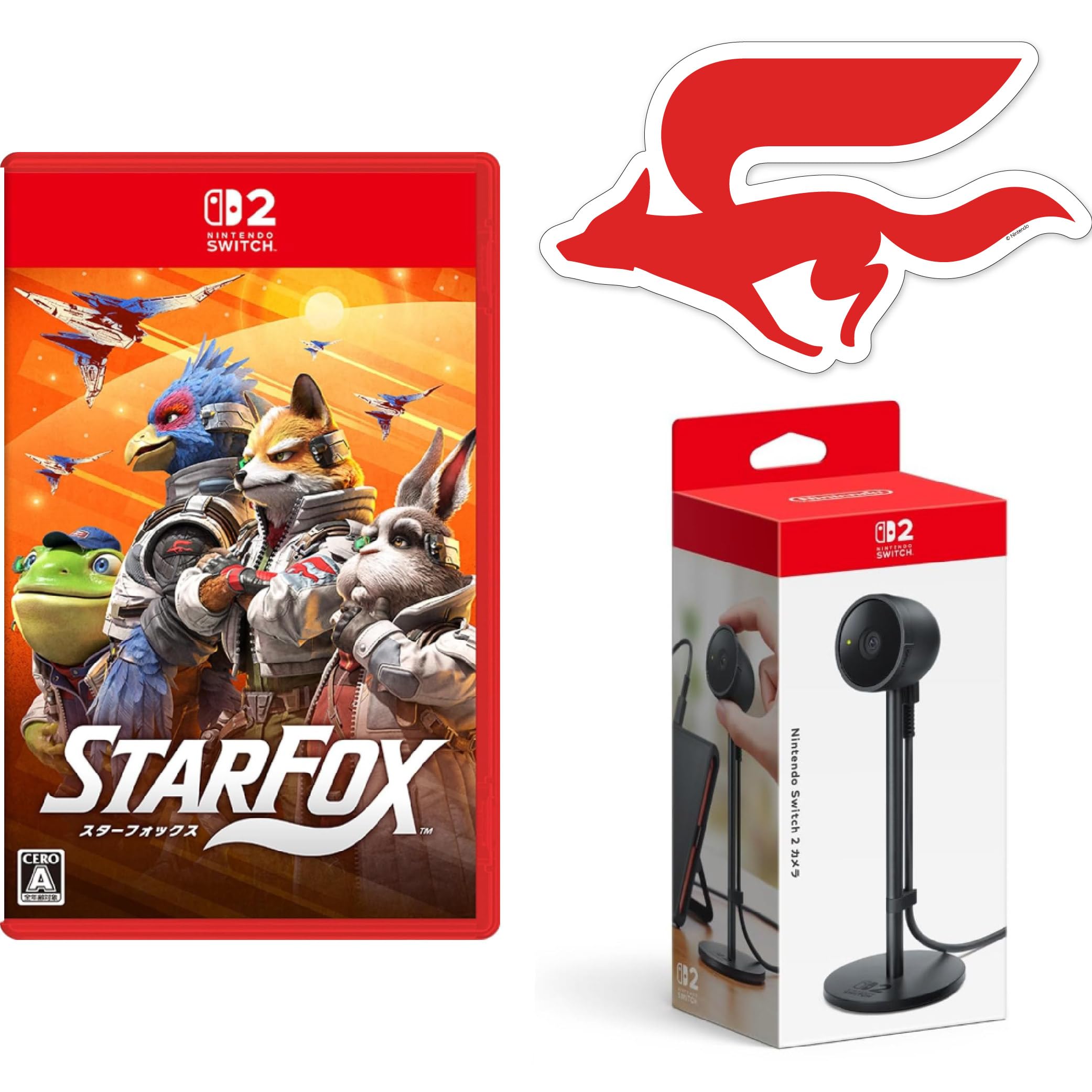 Amazon.co.jp: Star Fox (スターフォックス) -Switch2 ＆ 【任天堂純正 