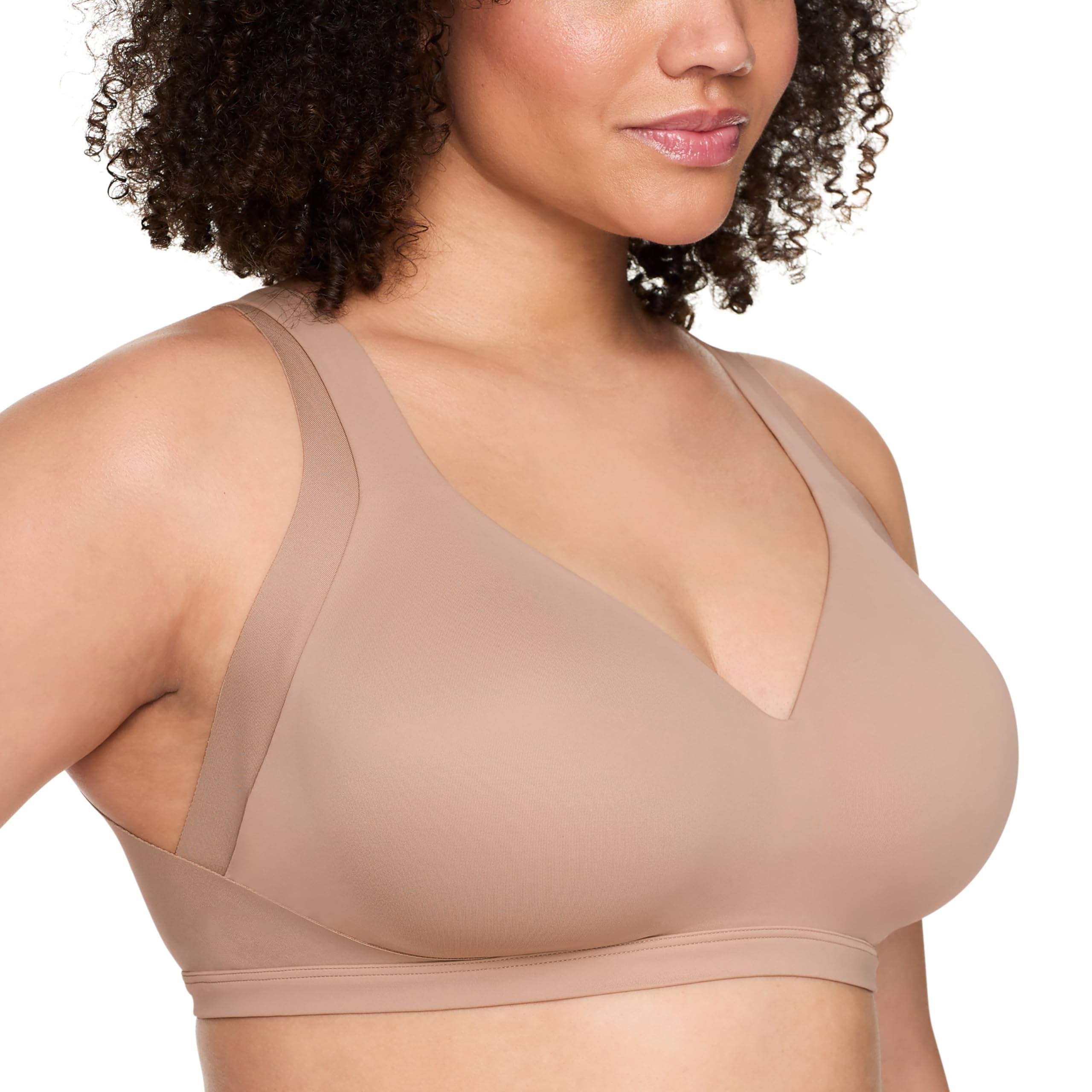 Warner's Womens No Side Effects Underarm and Back-Smoothing Comfort Wireless Lightly Lined T-Shirt Bra Ra2231a