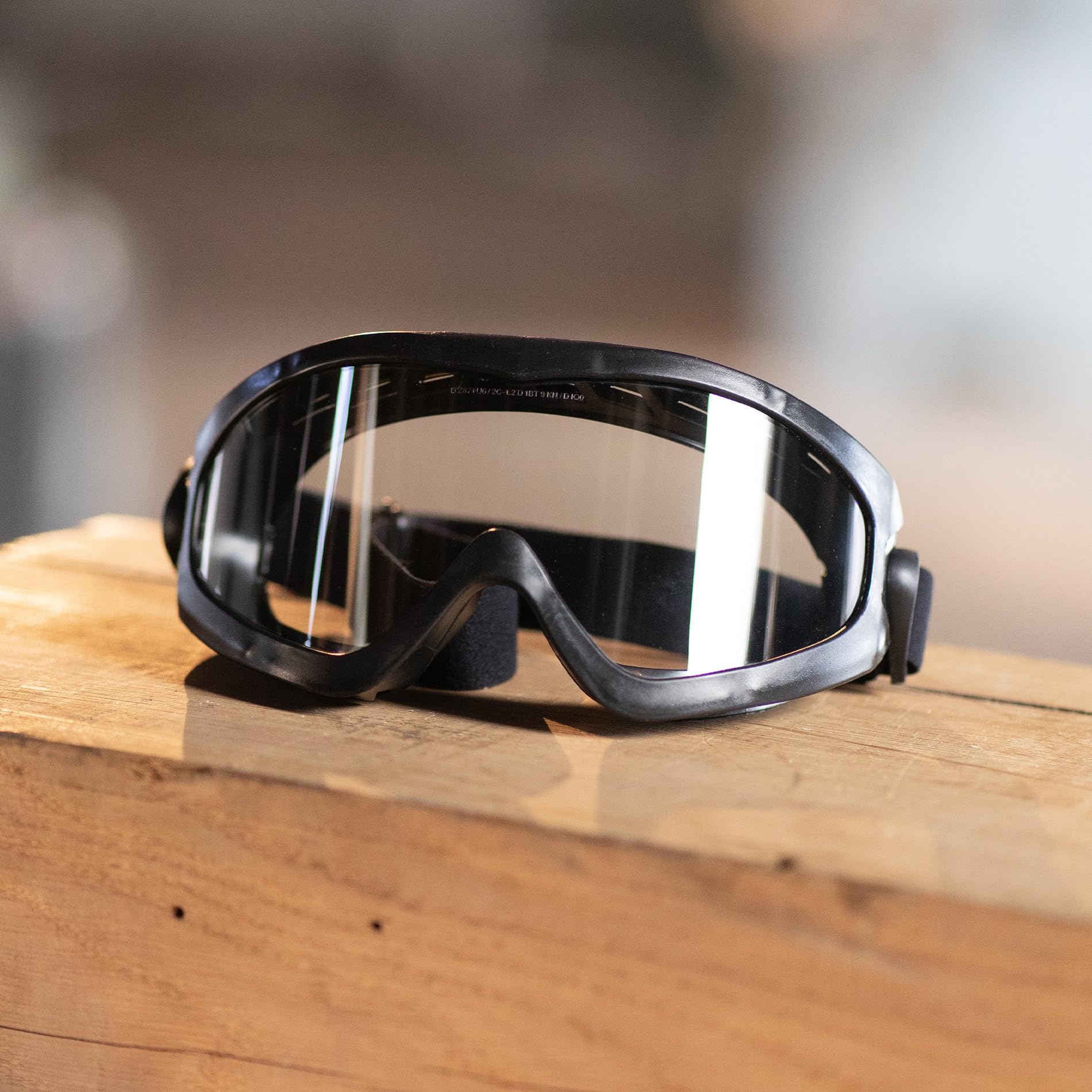 Dräger X-pect 4200 okulary ochronne, okulary pełnoekranowe, do prac laboratoryjnych, warsztatowych, odpornych na zarysowania i pęknięć soczewek poliwęglanowych, czarne