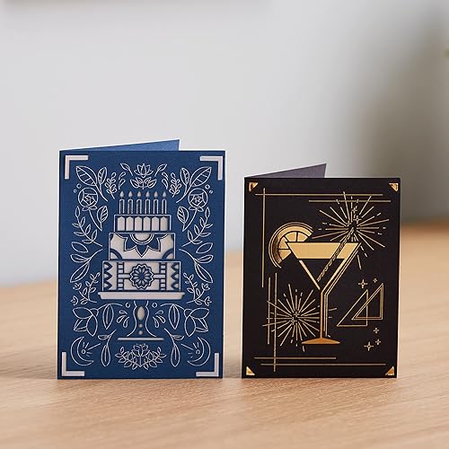 Miniatura 12 de Cricut Joy Foil - Tarjetas de inserción de transferencia, Cameron Sampler - A6