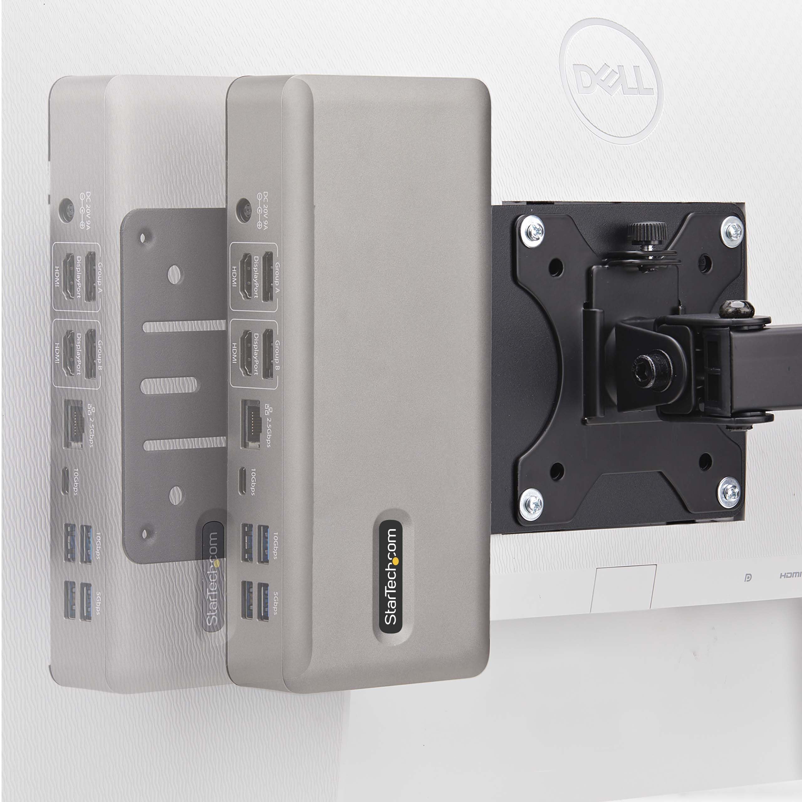 StarTech.com Support de Montage VESA pour NUC, Plaque Compatible 75x75/100x100