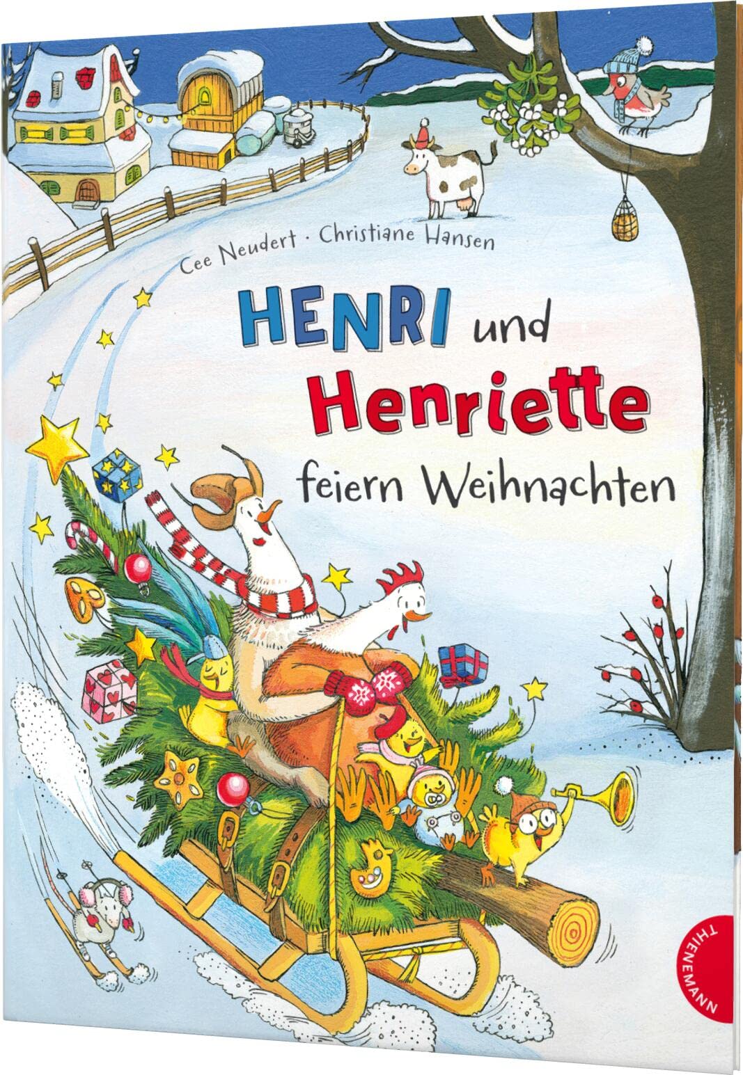 Henri und Henriette 2: Henri und Henriette feiern Weihnachten: Weihnachtliches Bilderbuch ab 4 - Miniausgabe