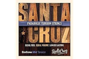 Santa Cruz Parabolic Tension Acoustic Baritone Mid Tension Strings