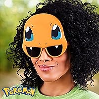 Vista 22 de Sun-Staches Pokémon Pikachu - Lentes de sol oficiales de Lil para niños, accesorio para disfraz con lentes UV400, máscara amarilla Pikachu