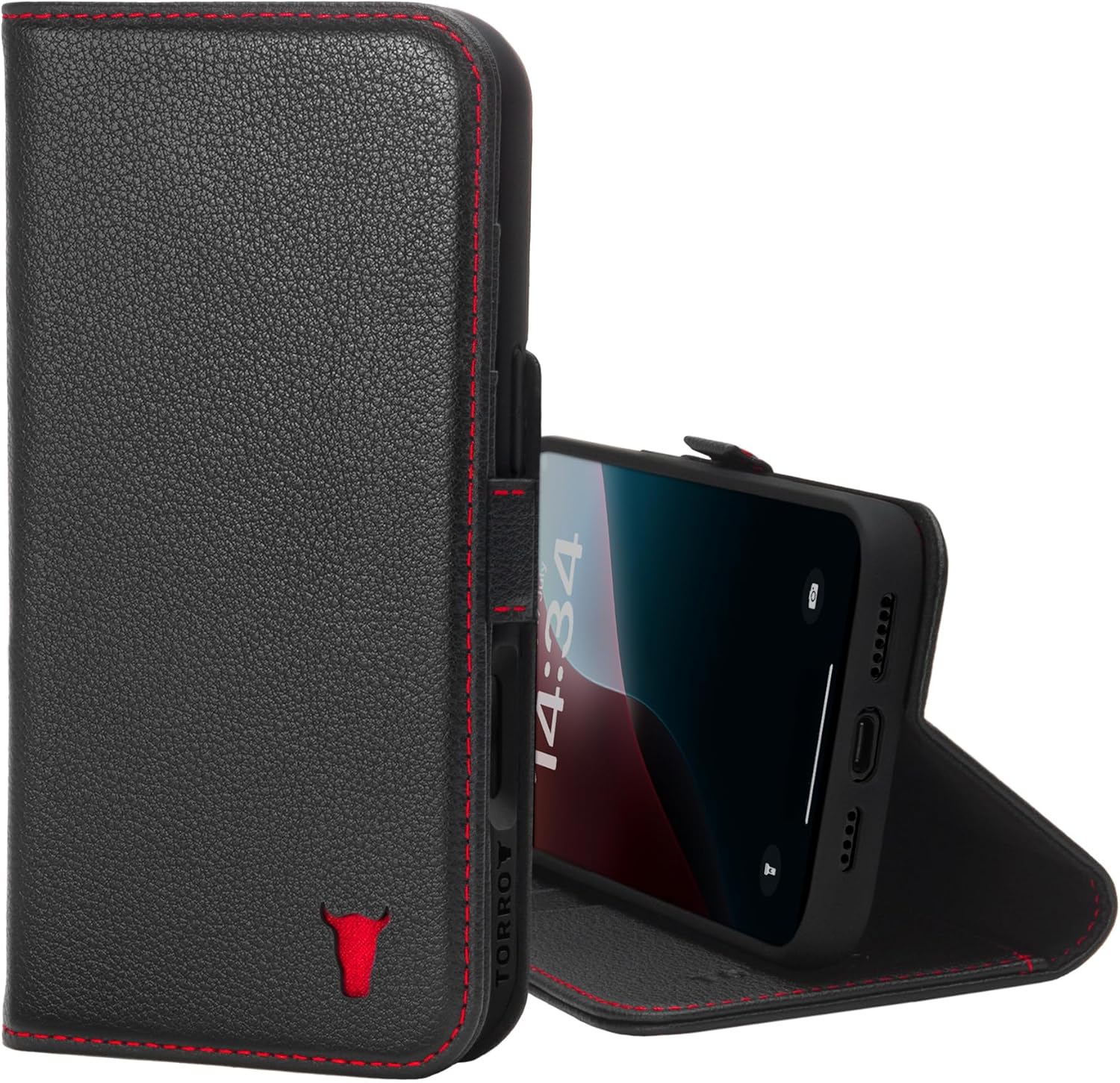 TORRO Leather Case Compatible with iPhone 16 Pro Max – Premium Leather Wallet Case with Kickstand an… TORRO Leather Case Compatible with iPhone 16 Pro Max – Premium Leather Wallet Case with Kickstand an…