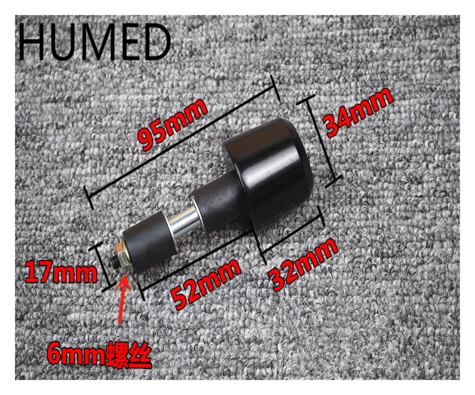 1 Paar Vintage Universal Motorrad Lenker Ende 7/8 "22mm Lenker Enden Abdeckung Für Motocross Grip Cap Plugs Slide Lenkerenden Steckers
