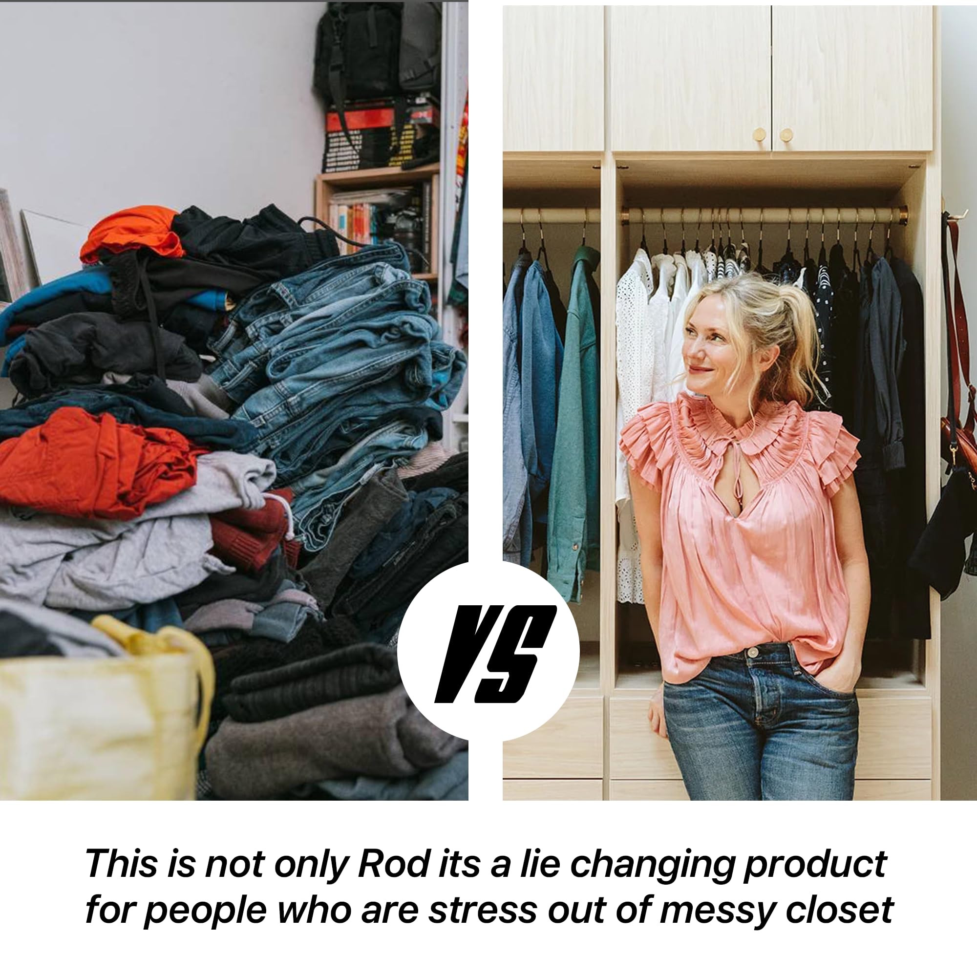 B&B Hardware Oval Wardrobe Closet Rod Kit - 1.3 Mm Thick Welded Aluminum - Dark Oil-Rubbed Bronze - 12 To 89 Inches Long