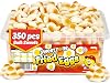Sweetzone Mini Fried Eggs Halal Sweets Tub, 805 g 350 pcs. Tubs of Sweets, Jelly Sweet, Old Fashioned Sweet, Sweeties Bulk, Gummy Sweeties, Candy Tub Delight for All
