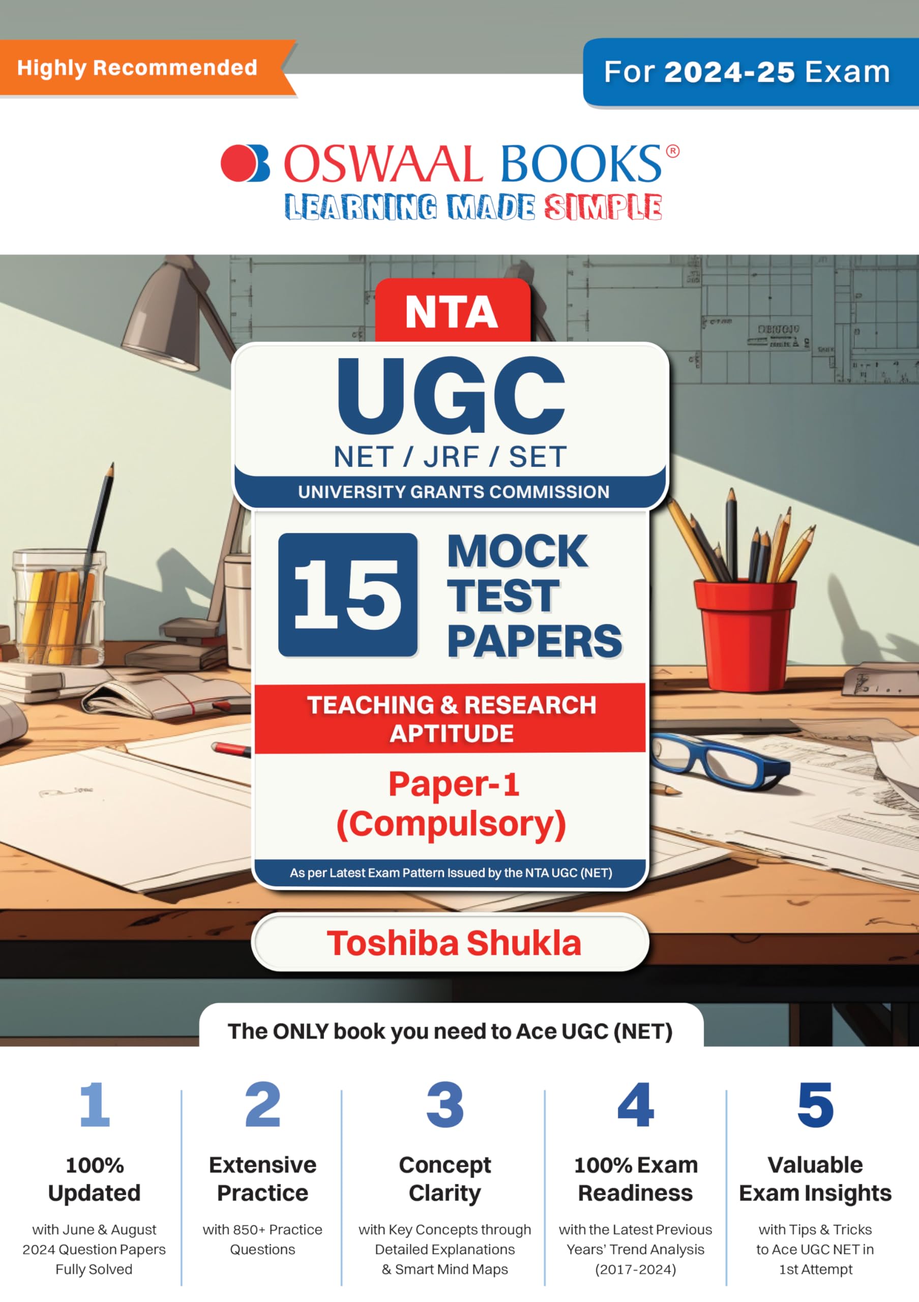 Buy Oswaal NTA UGC NET / JRF / SET Paper 1 | 15 Mock Test Papers ...