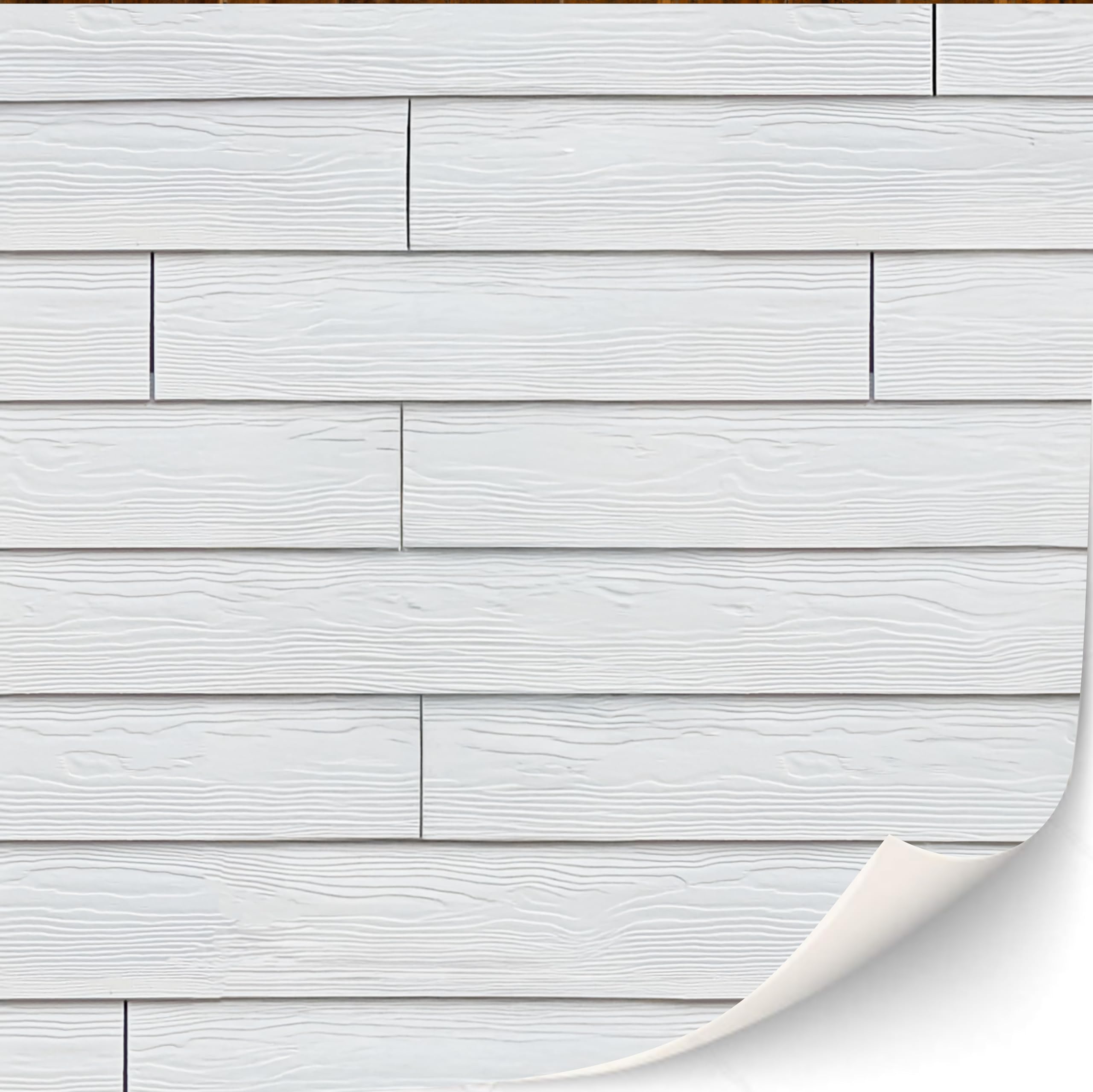 3 hojas de revestimiento de pared autoadhesivo para casa de muñecas escala 1:12 (cabaña brillante) — view 22