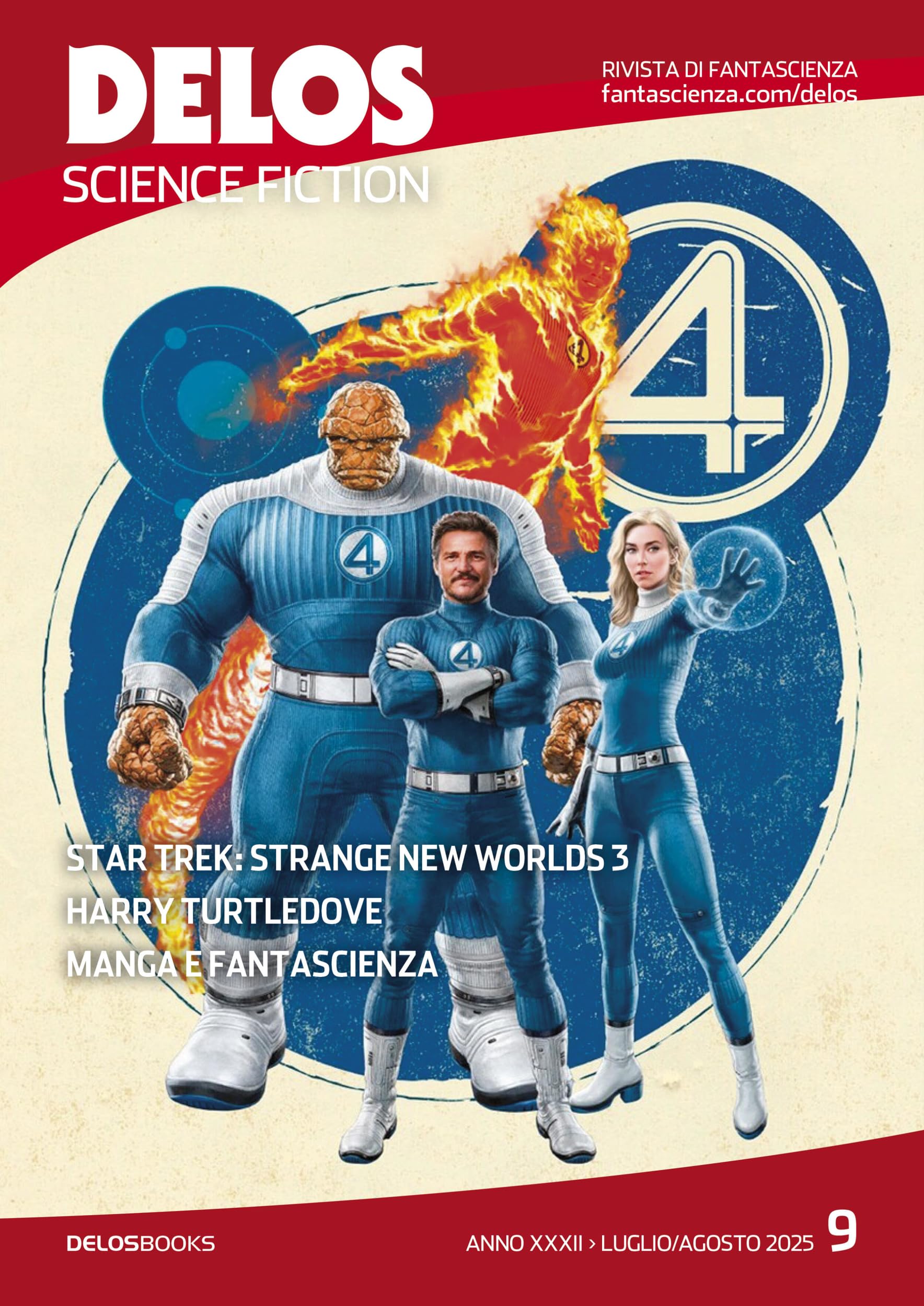 Cover of Delos Science Fiction, #268 - Agosto 2025