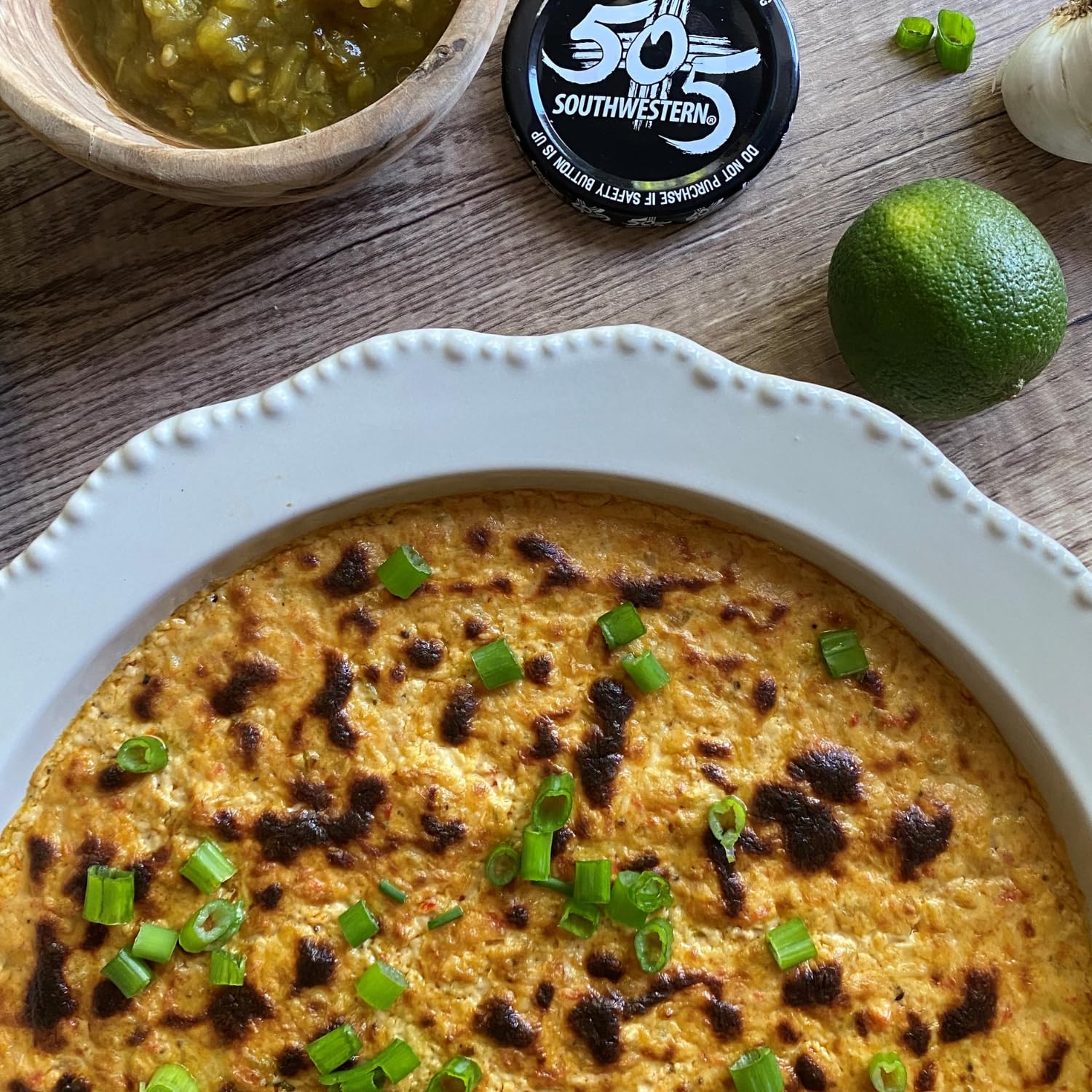 505 Southwestern Green Hatch Chile Foodservice 72 Ounce Bulk - Flame Roasted, Restaurant Salsa, Salsa Verde, and Green Chile Sauce (Flame Roasted Green Chile (Medium))
