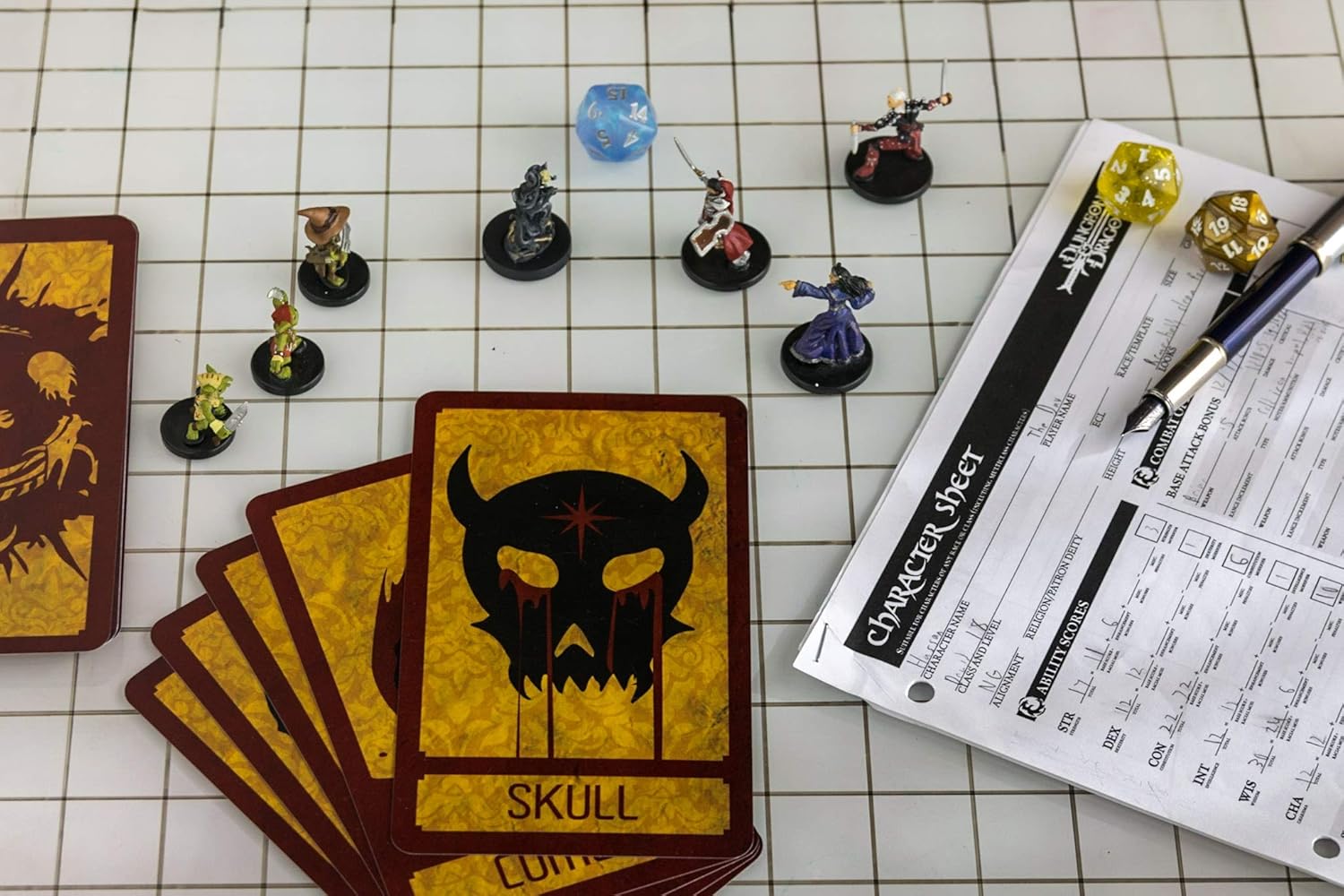 FOIL Deck of Many Things | Compatible with Dungeons & Dragons (D&D) Fifth Edition | Pathfinder | 3.5th Edition | DND | TTRPG
