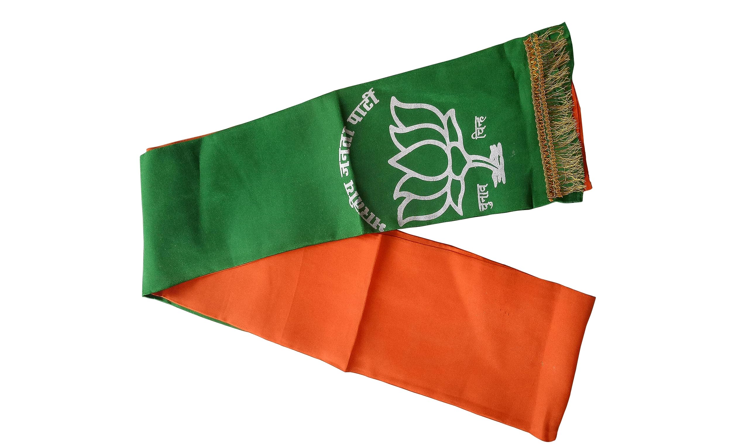 Bhartiya Janta Party Scarf - BJP Flaunt Unisex Dupatta-image-1