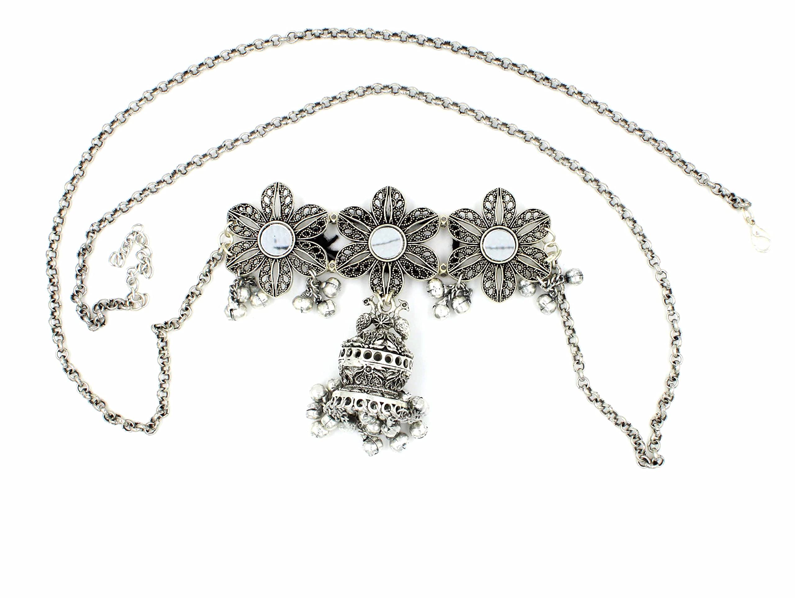 GURJARI JEWELLERS Plain oxidised Silver Slim Kamarband for Women and Girls (B0BDMFQ68Z) Amazon Price History, Amazon Price Tracker