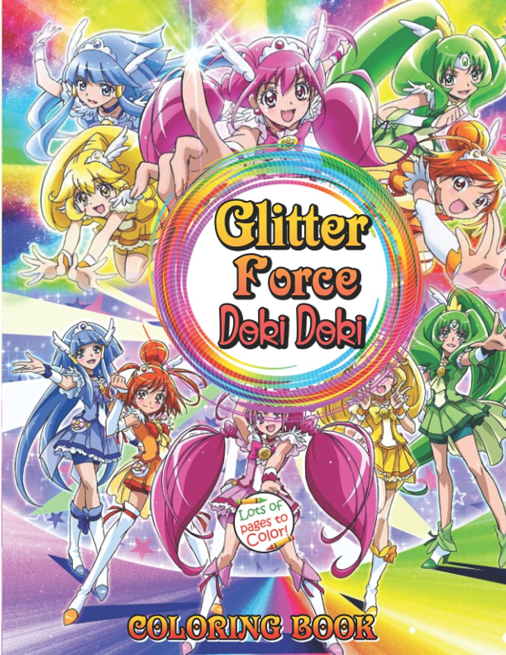 Buy Glitter Force Doki Doki Coloring Book Glitter Force Doki Doki