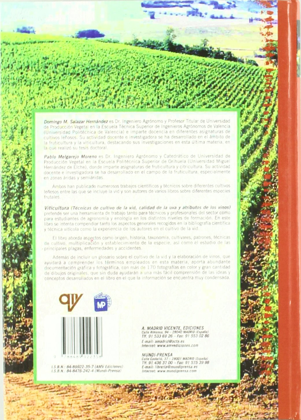 VITICULTURA TECNICAS DE CULTIVO DE LA VID (AGRICULTURA)
