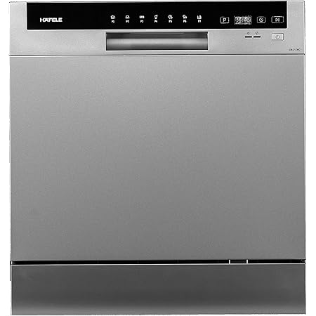 Hafele Aqua 12S, 12 Place Settings Stainless Steel Freestanding Dishwasher, Grey : Amazon.in