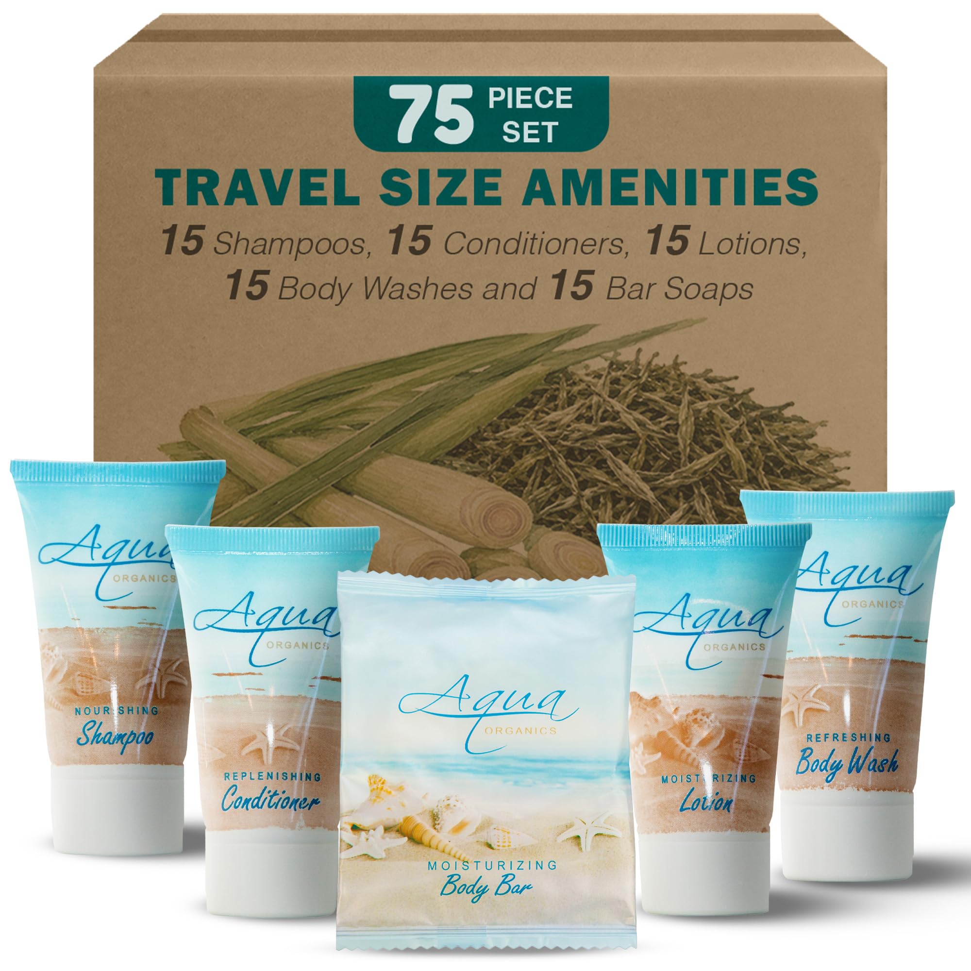 Amazon.com : Aqua Organics Hotel Toiletries, Shampoo & Conditioner