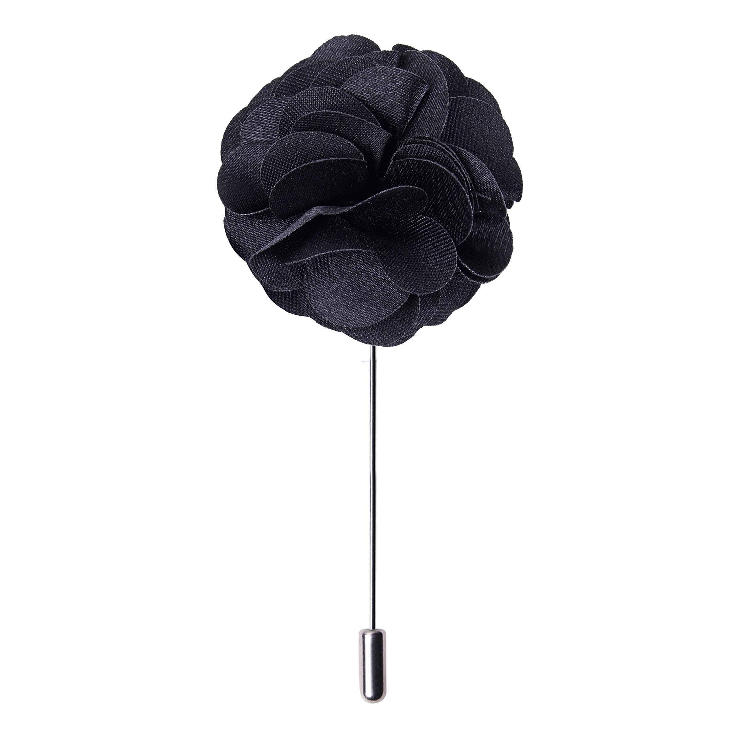 Peluche Ornamental Treat - Black Colored Brooch/Lapel Pin for Men (B01NH0DUCI) Amazon Price History, Amazon Price Tracker