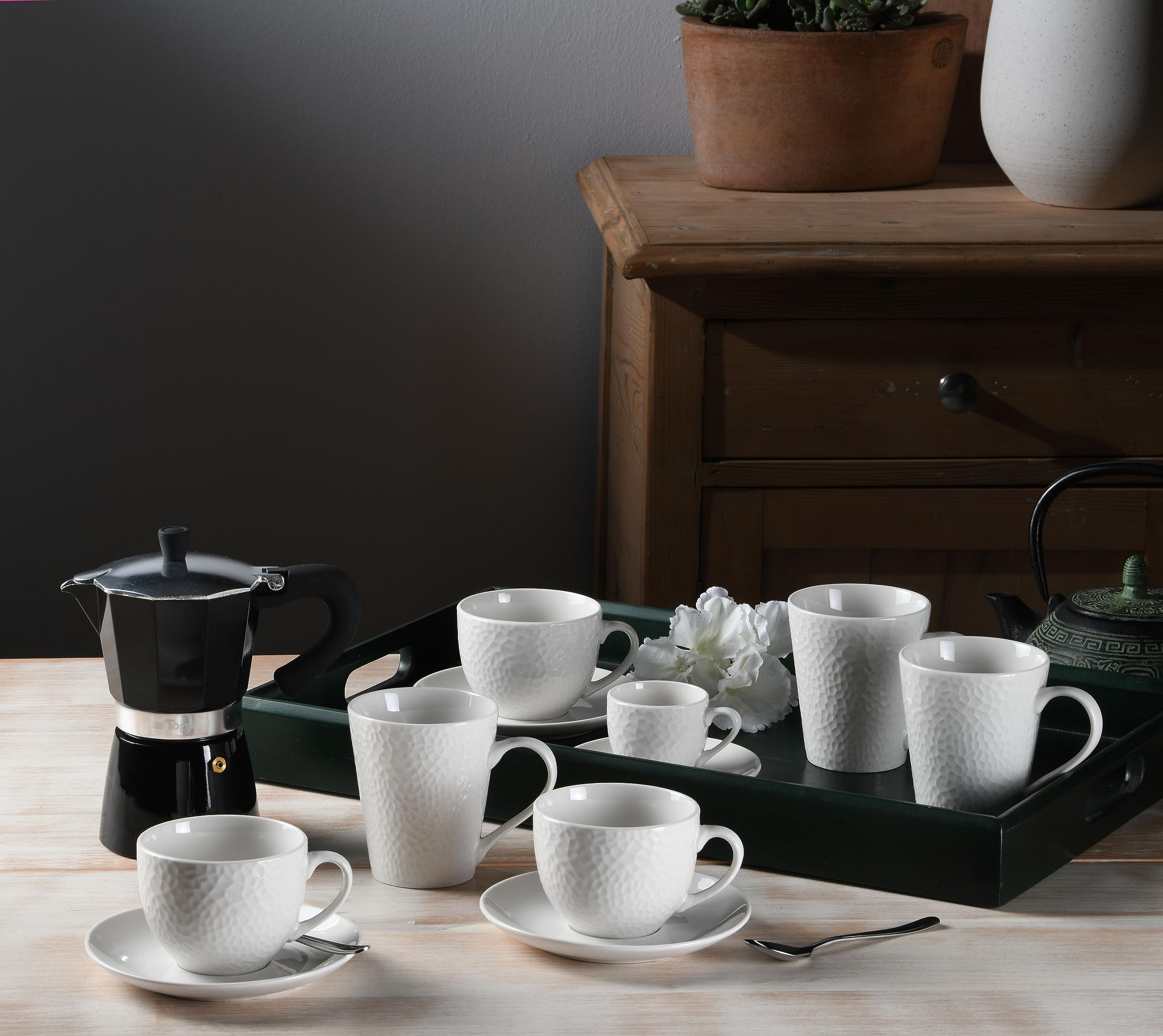 Tazza da caffè liscia, capacità 0,19 l, colore: Giallo