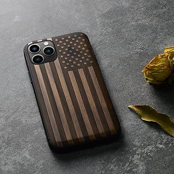 Amazon.com: Carveit Wood Case for iPhone 11 Pro Case [Hard Real