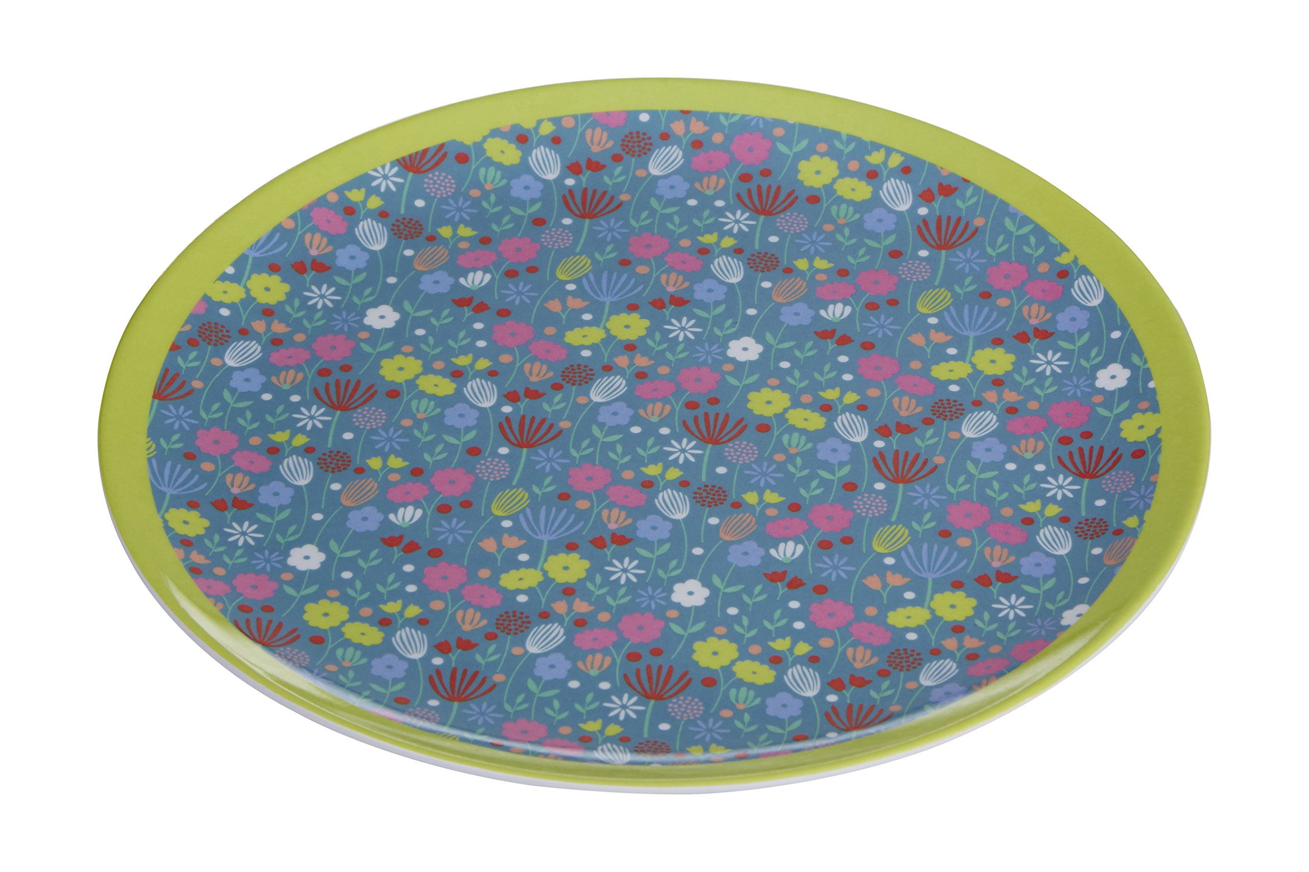 Premier Multi/Coloured Housewares Mimo Casey Side Plate, Melamine, -Colour, 20 X 20 X 1 Cm