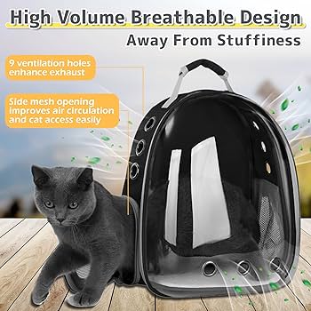 バッグ @cat@ Amazon.com : XZKING Cat Backpack Carrier Bubble Bag