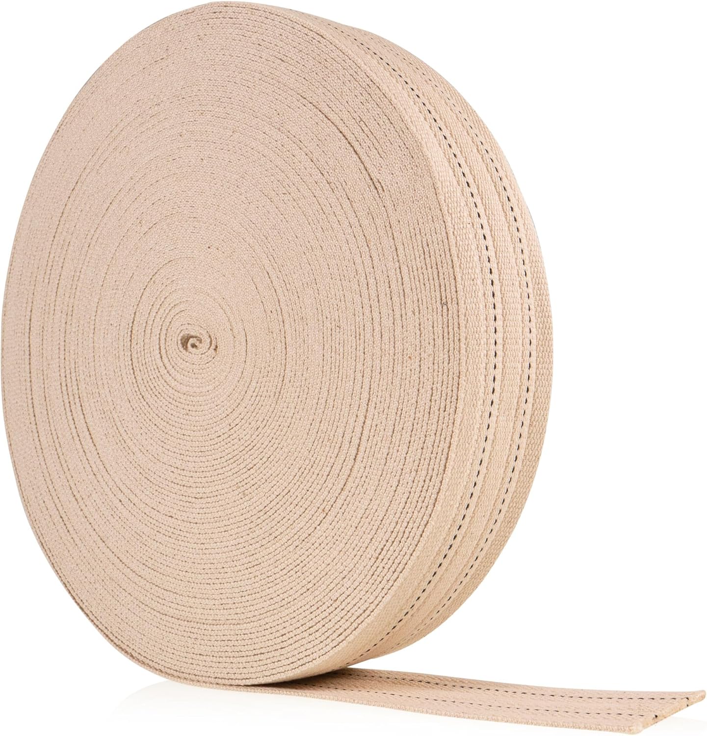 Cotton Strapping for Use As Soft Tie Down Strapping for Cotton Webbing Straps - 2 Inch Wide by 100 Foot Long Roll