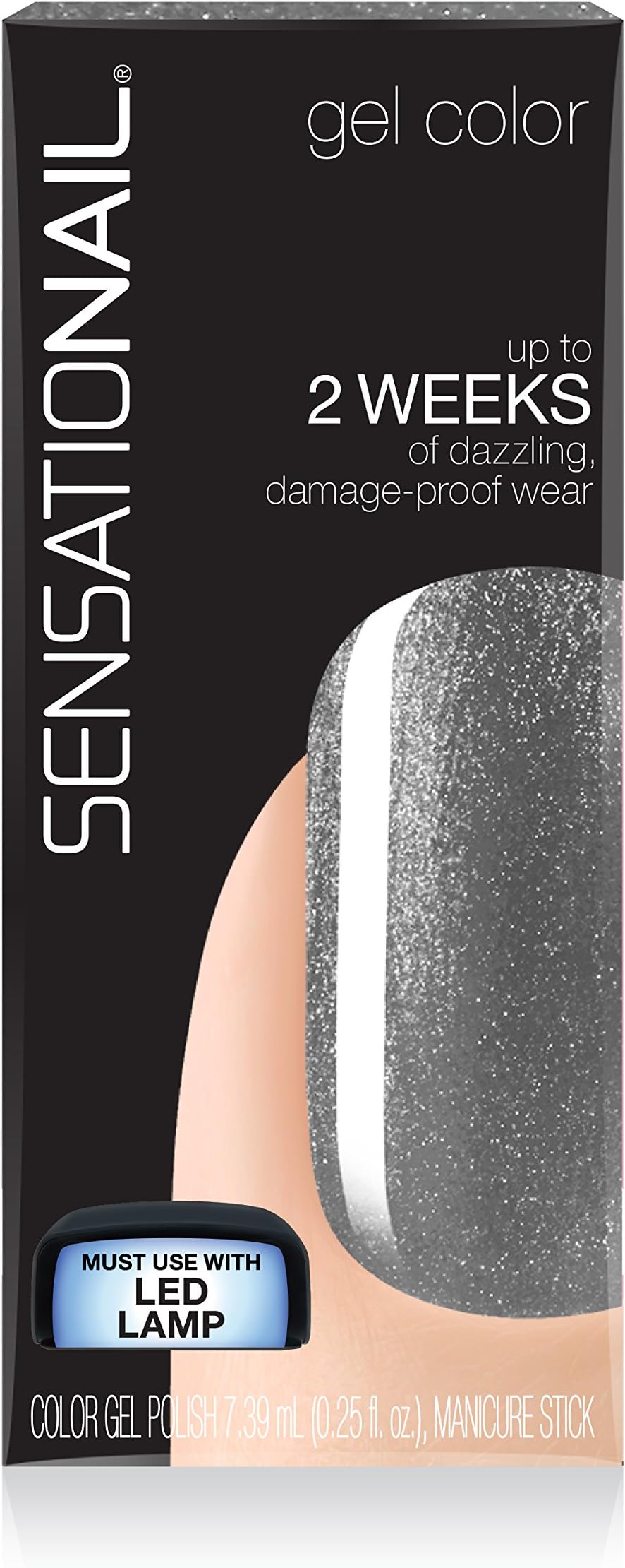 SENSATIONAIL Gel Polish, 0.25 oz, Disco Fever