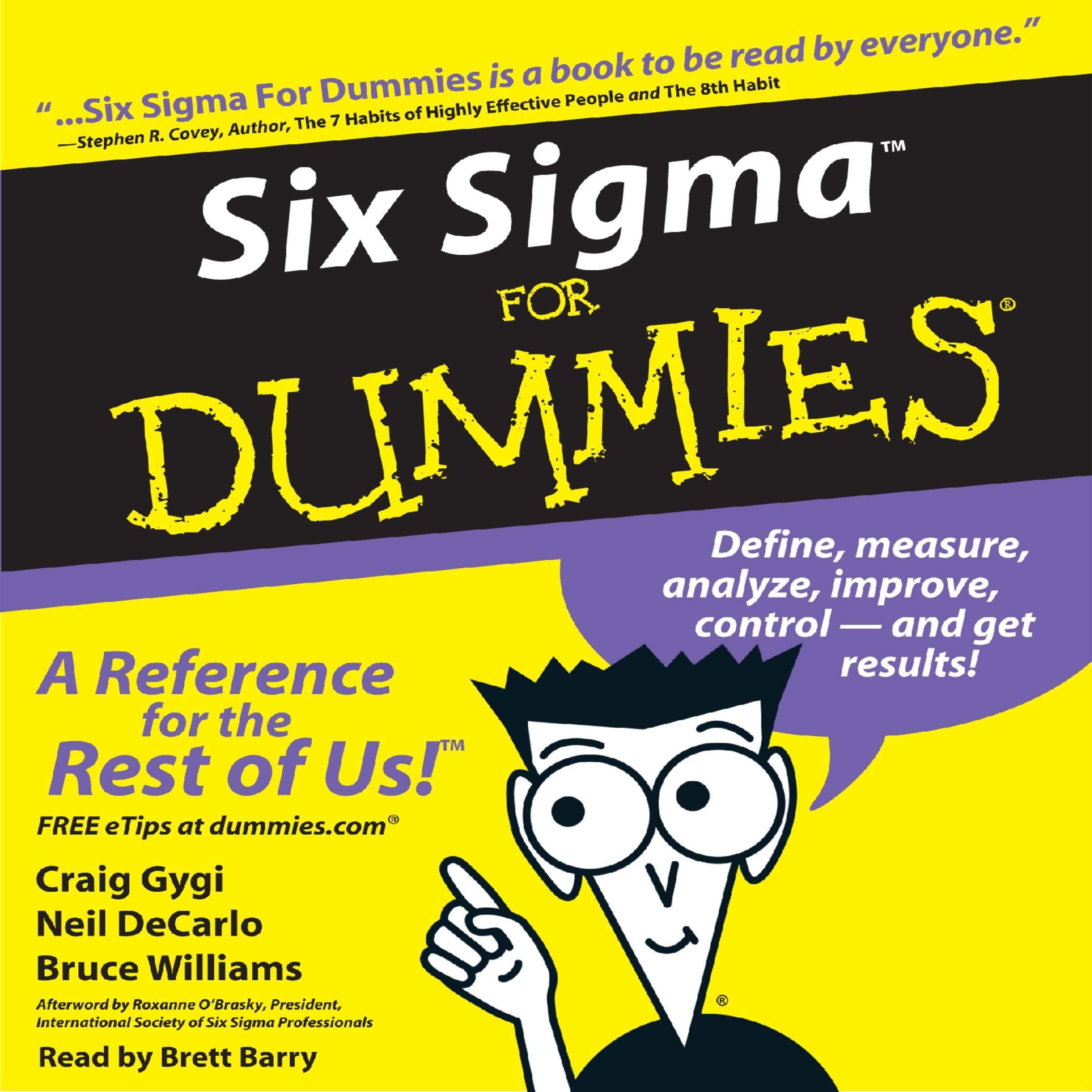Cover art for Six Sigma For Dummies