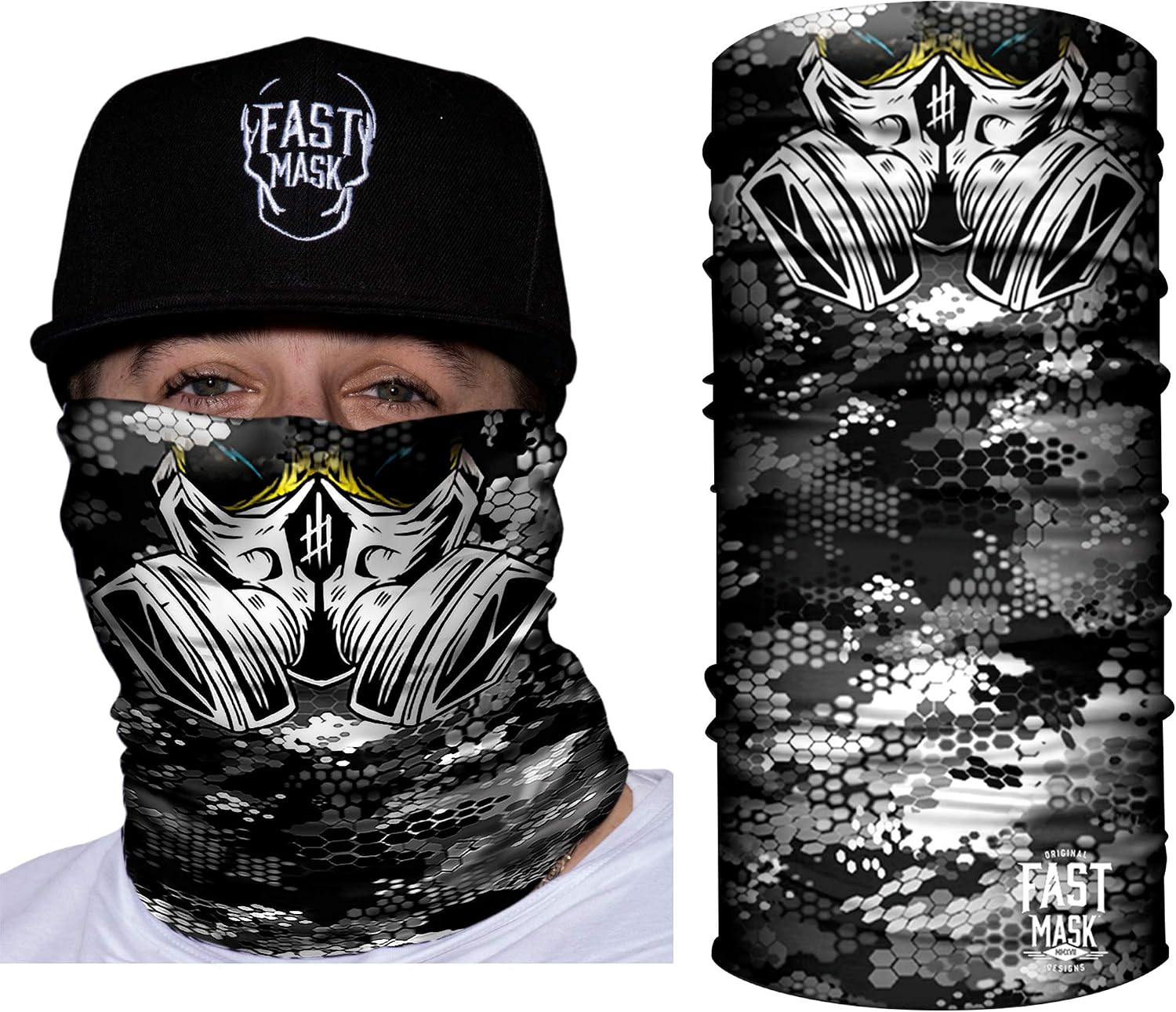 Tubular Bandanas With Face Shielding Protection Unisex - Camo