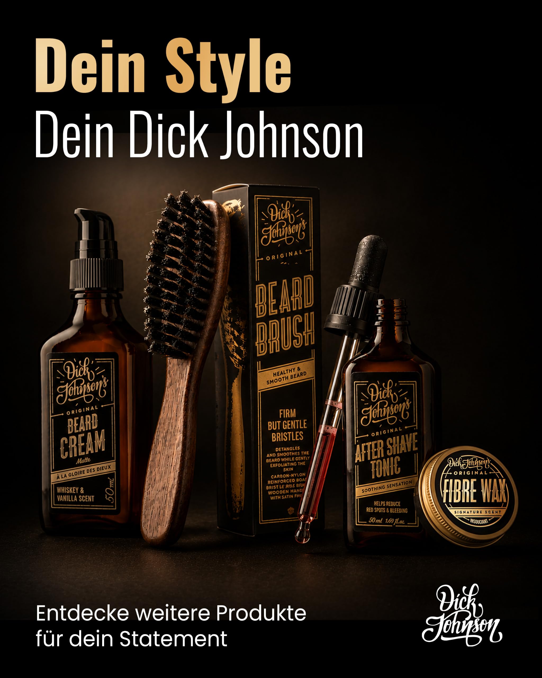 DICK JOHNSON Devil's Hour Parfumöl Roll-On 10 ml, Oud, Moschus & Vanille | Hochkonzentriertes Parfümöl ohne Wasser, präzise Dosierung, ideal für unterwegs, Reisegröße