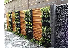 Cloth 12 Pocket Hanging Vertical Garden Wall Planter