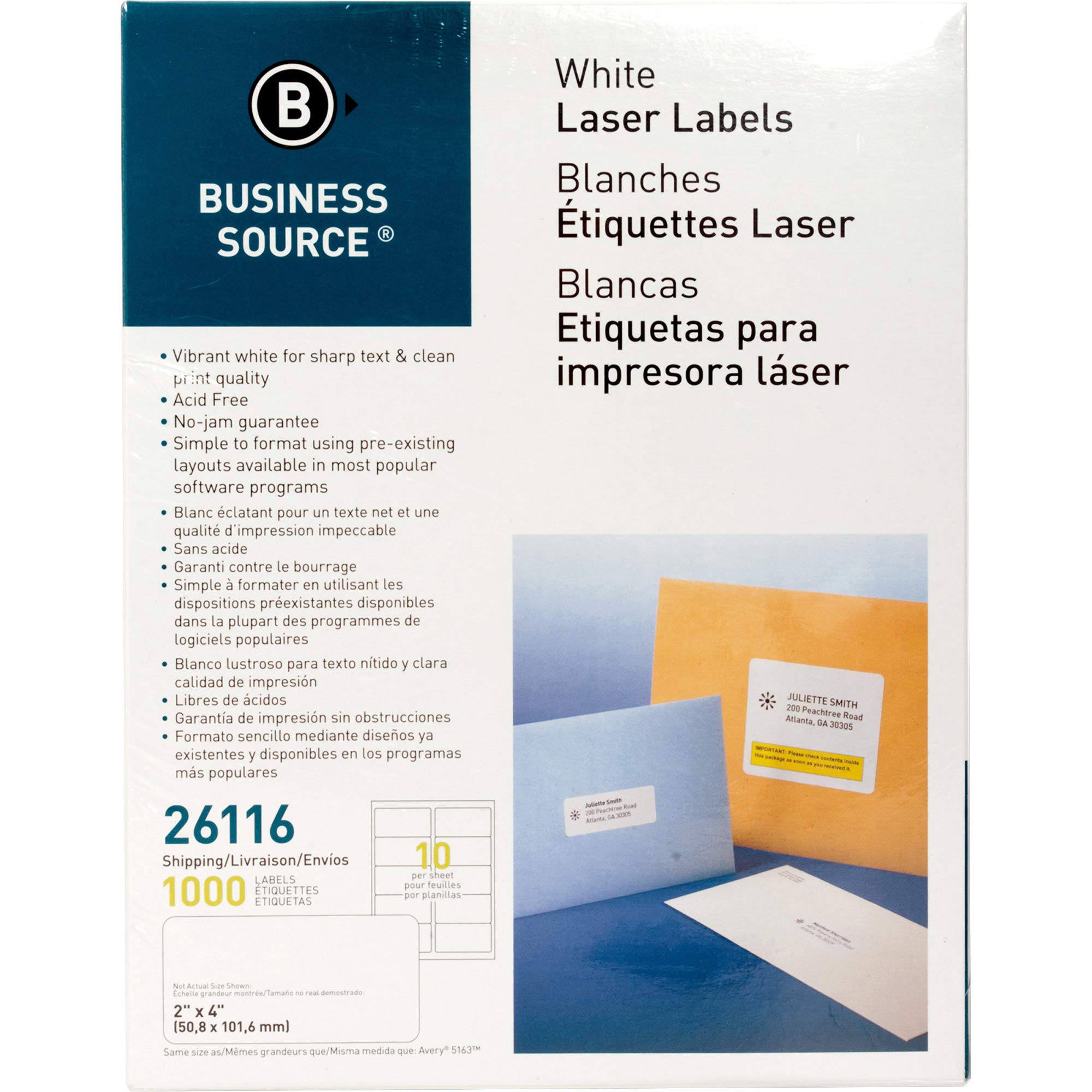 Amazon.com : Business Source™ Bright White Premium-Quality