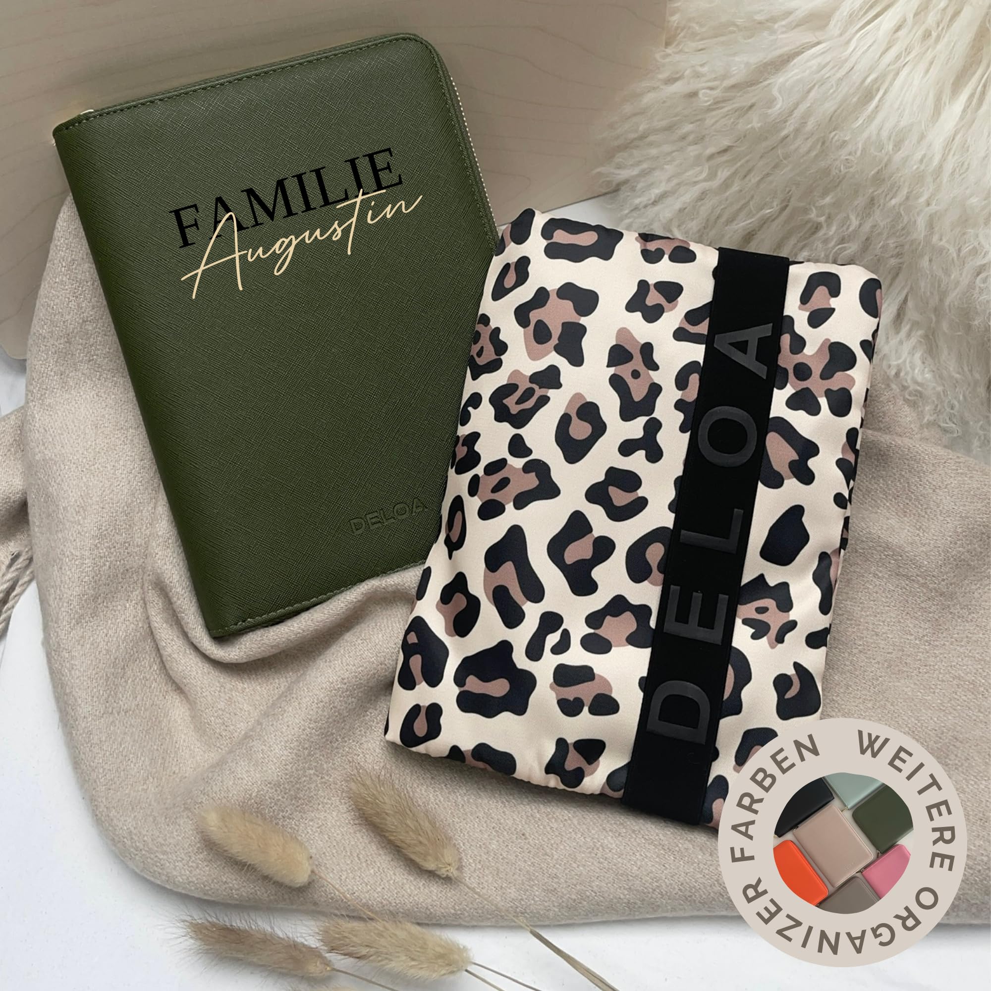 Borsa per pannolini da viaggio con molto spazio per bambini (limone)