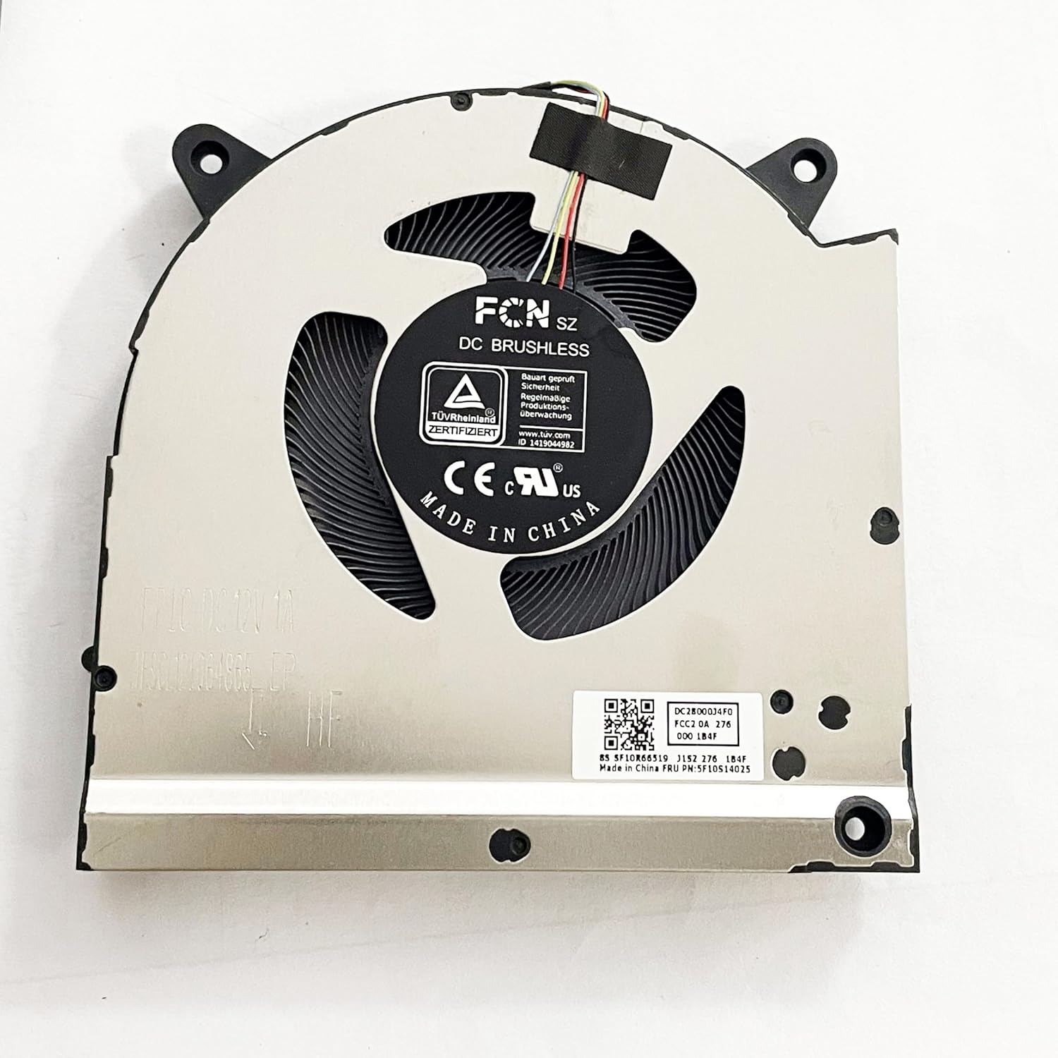 Fleshy Leaf Replacement CPU+GPU Cooling Fan for Lenovo Legion S7 16IAH7 16ARHA7 R9000X Y9000X (2022) Gen 7 RTX 3070 3060 Radeon RX 6800s 5F10S14025 5F10S14024 DFSCL12E164865 FPLD DFSCL12E064865 FPLC