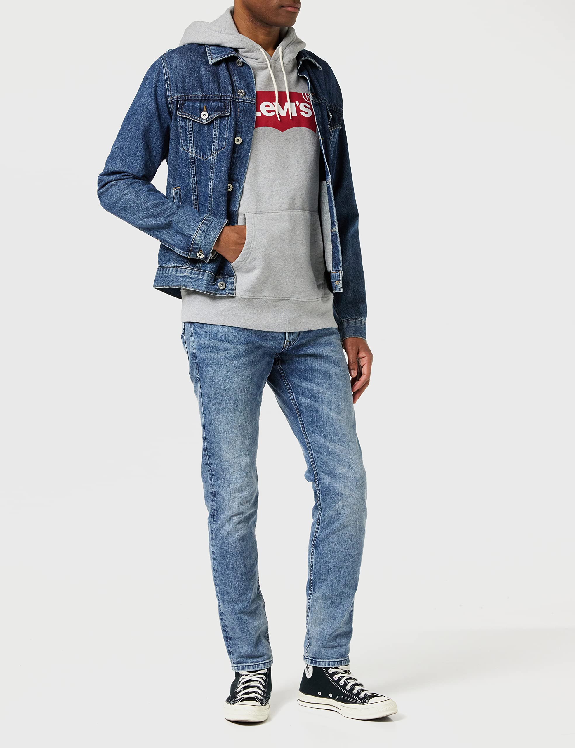 Levi's Standard Graphic Sweatshirt Felpa con Cappuccio Uomo