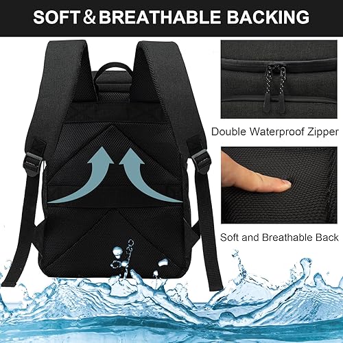 Miniatura 7 de BAVGRED Mochila térmica para 30 latas, impermeable, con compartimento para enfriar para hombres y mujeres, bolsa térmica de lados suaves, mochila