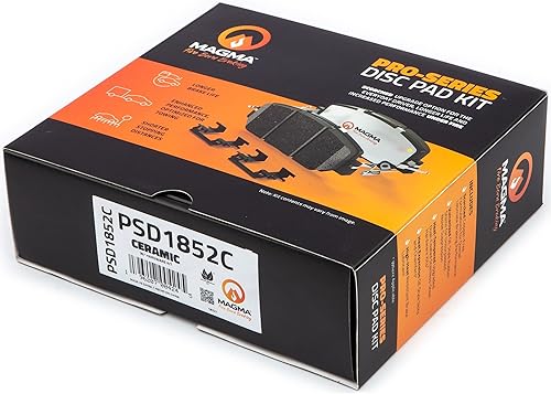 Miniatura 4 de MAGMA Pro-Series PSD1852C - Pastillas de freno de cerámica, delanteras
