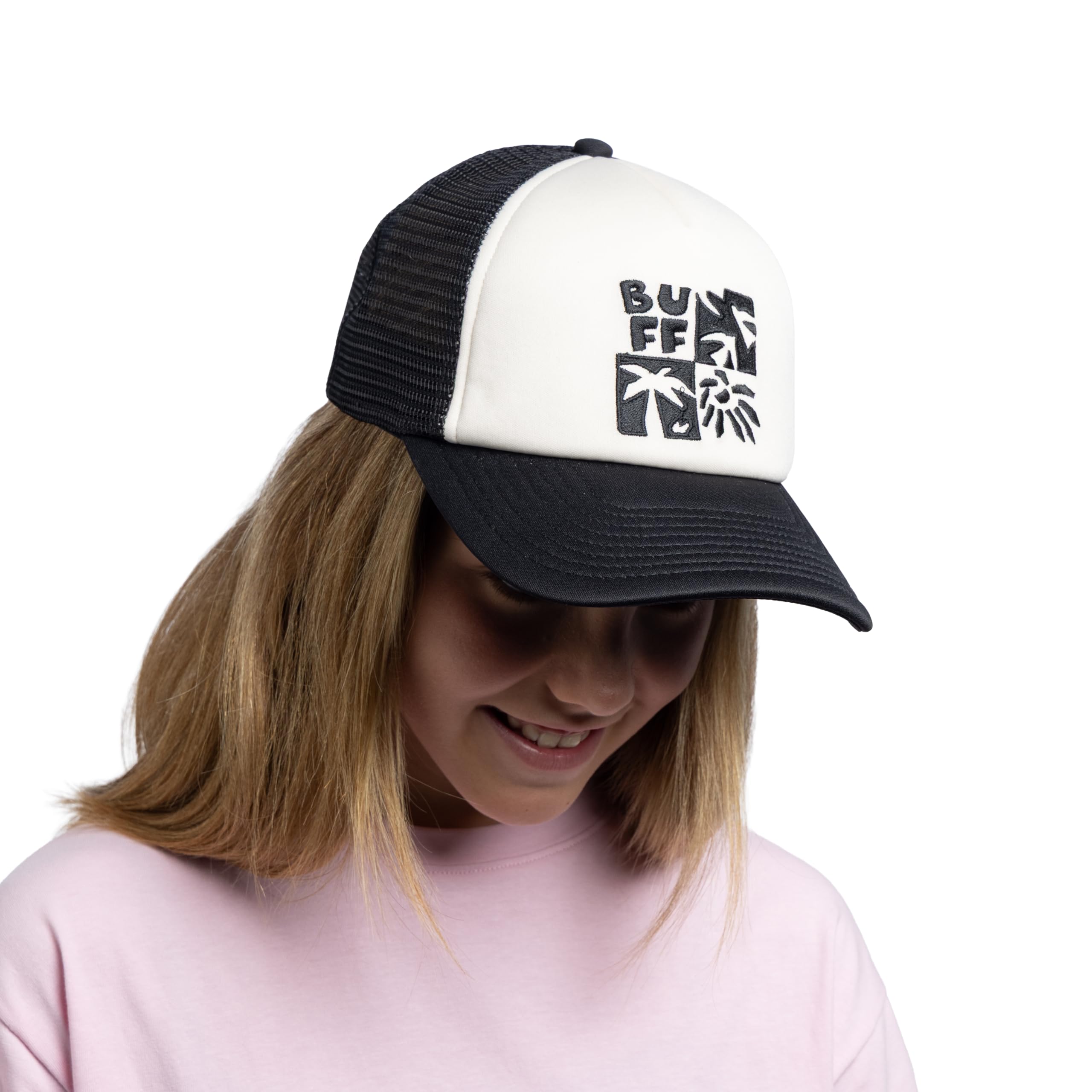 Buff®| Gorra Trucker Ajustable, Comoda, Transpirable, Calidad, Moderna, Aire Libre Niño Niña Talla única