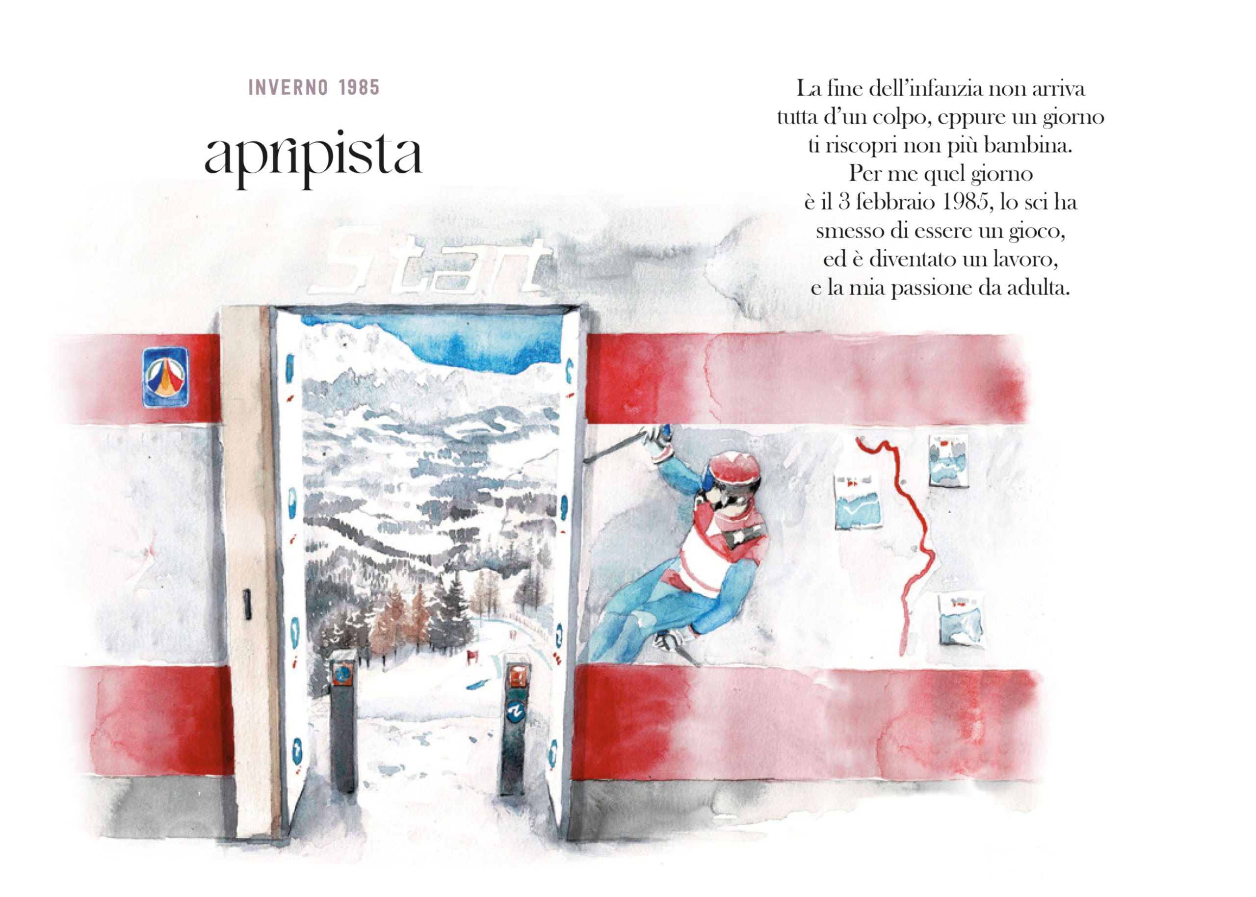 Una ragazza di montagna. Storie di un'infanzia felice tra neve, prati e avventure. Ediz. illustrata
