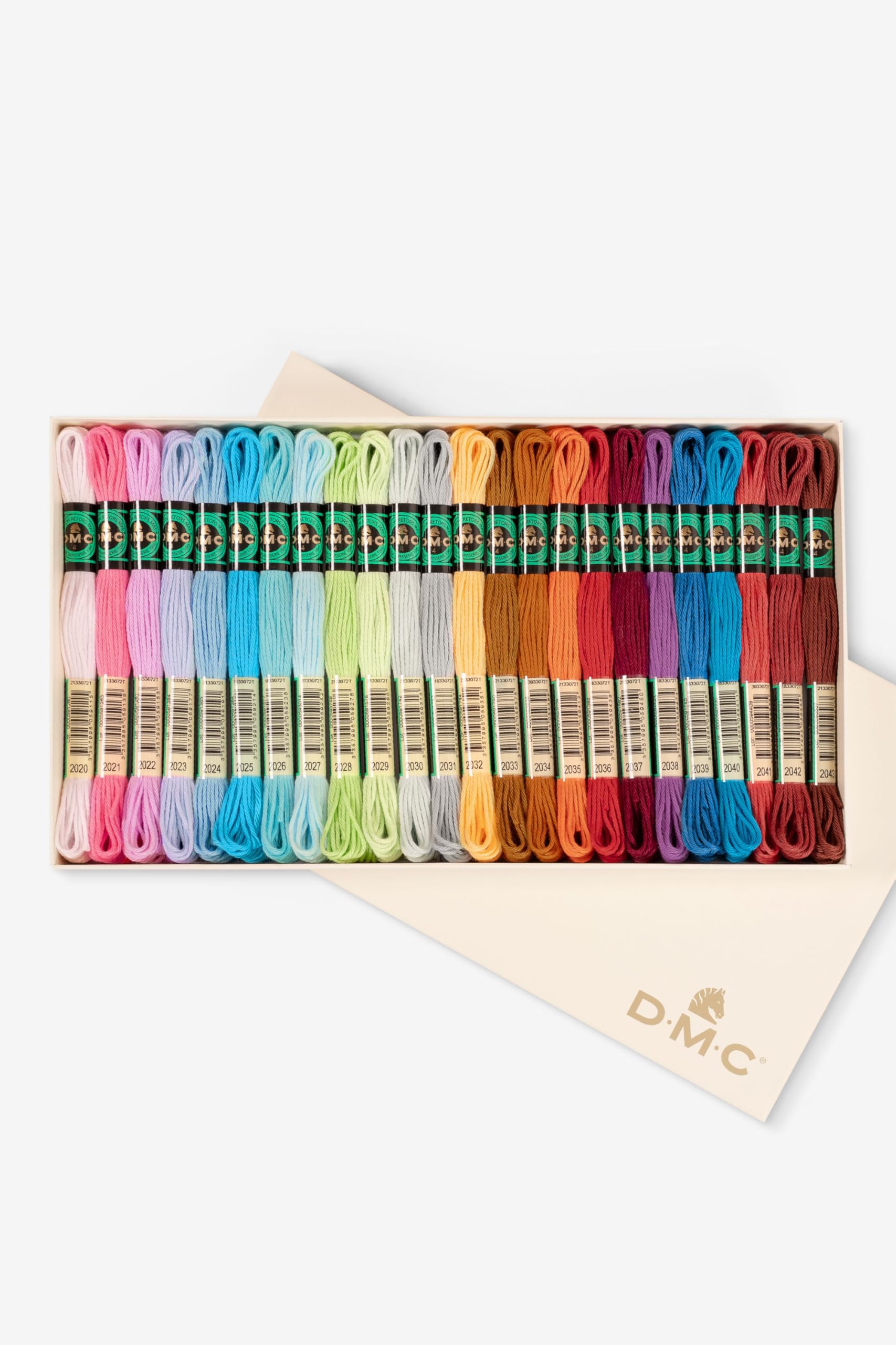DMC - Caja de coleccionista 24 Colores Retors Mat