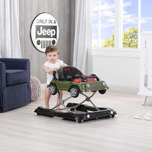 Miniatura 7 de Jeep Classic Wrangler 3 en 1 Grow With Me Walker verde aniversario 292 x 251 x 12 pulgadas paquete de 1