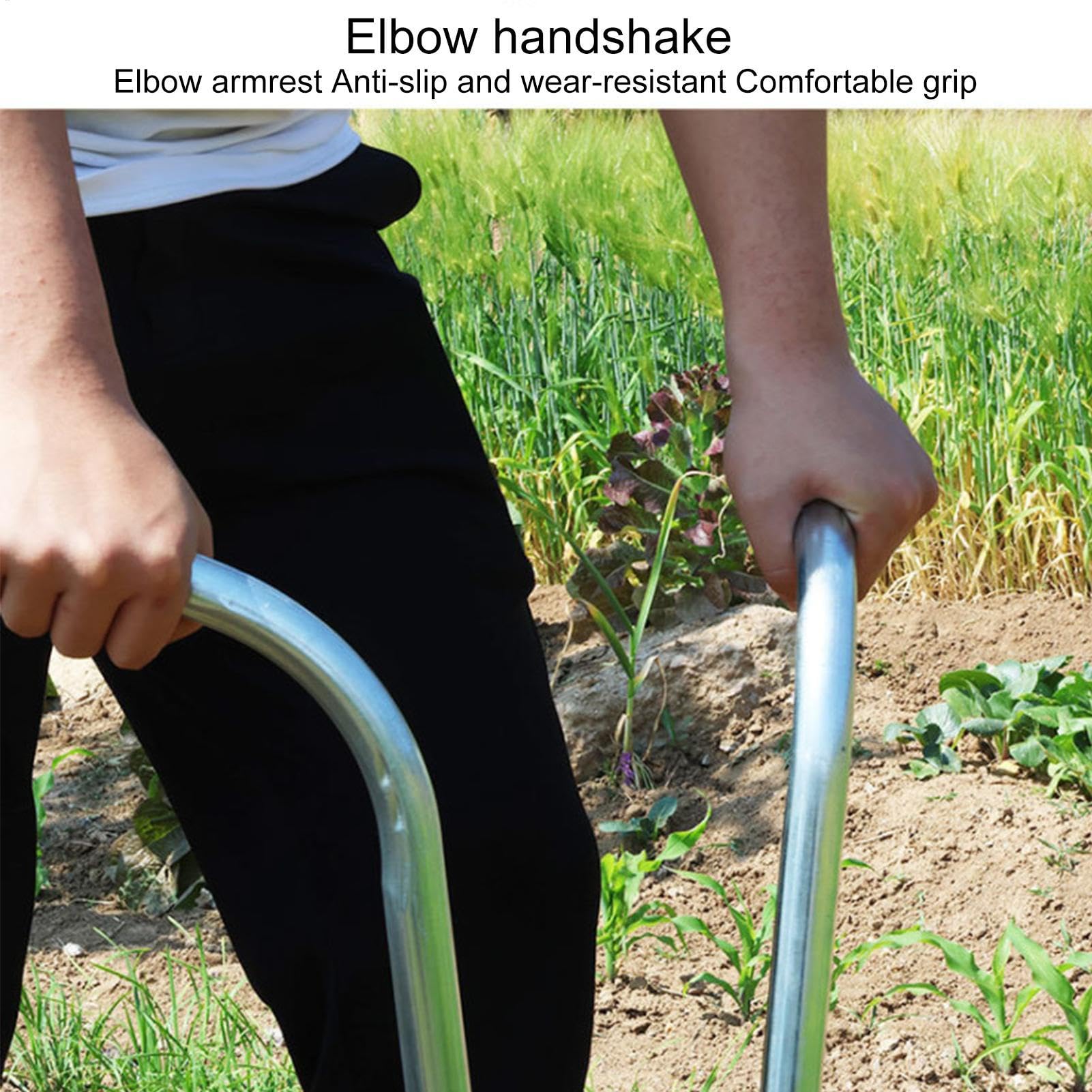 Plantador manual de plantas - Herramienta para plantar bulbos, plantador portátil de plántulas de mano | Plantador de plántulas de verduras multifuncional de tallo largo para la agricultura