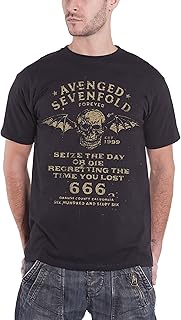 Avenged Sevenfold Men's Seize The Day Short Sleeve T-Shirt